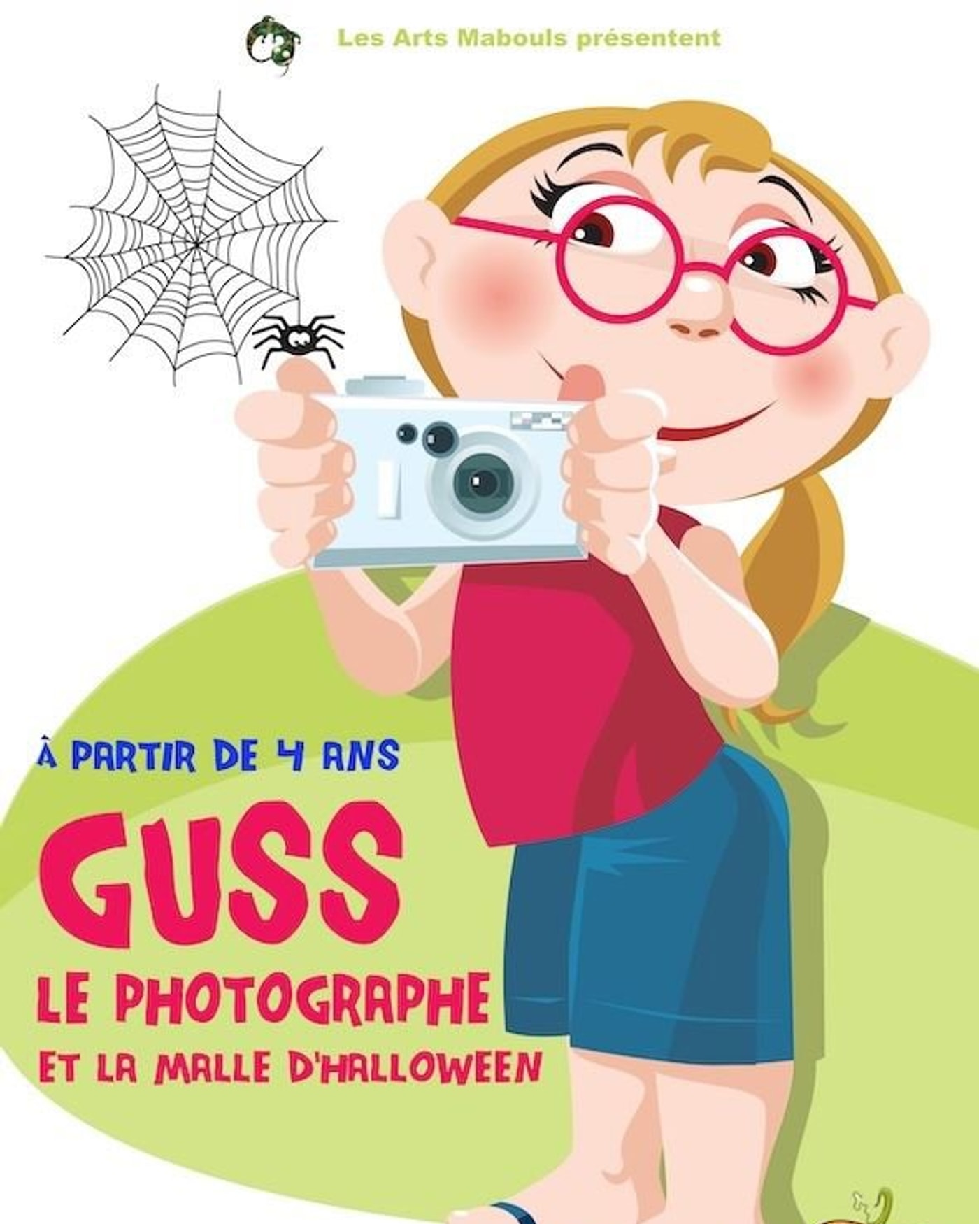 Guss le photographe et la malle d'Halloween