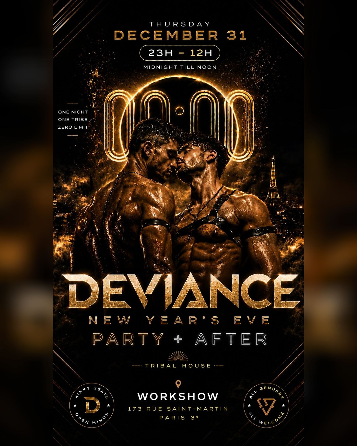 Affiche du Konzert DEVIANCE New Year, Workshow