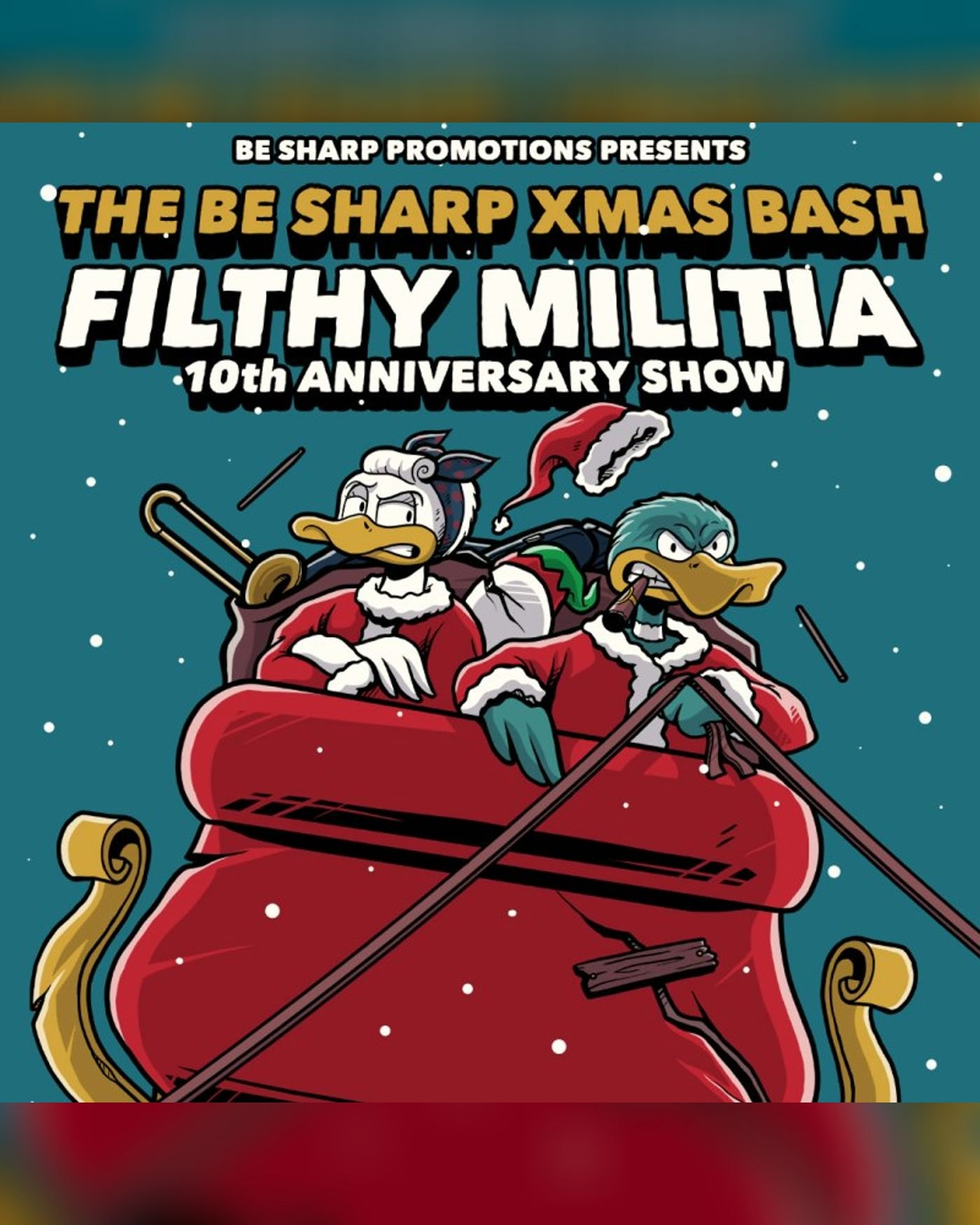 Affiche du concerto The Be Sharp Xmas Bash 2026, New Cross Inn