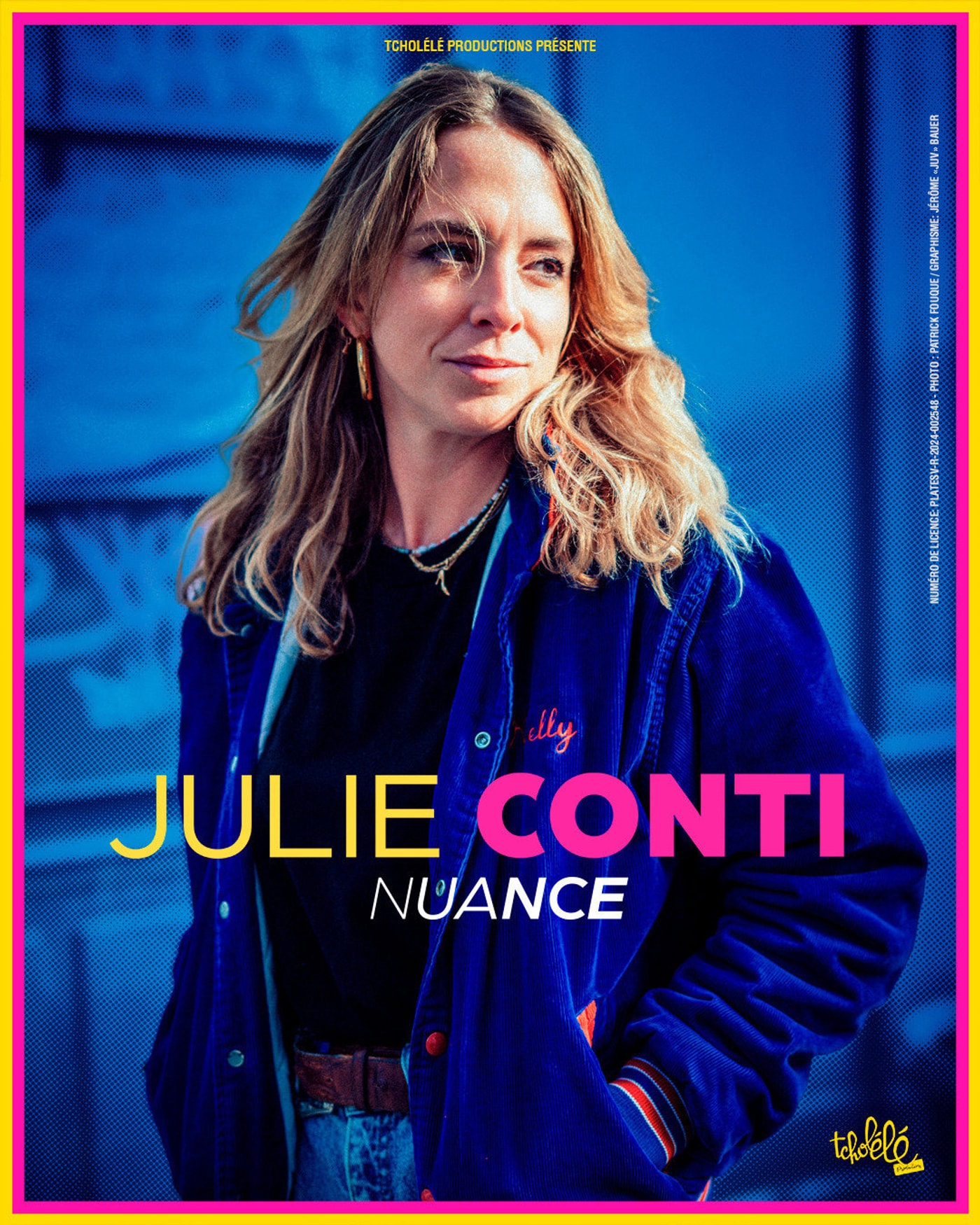 Cartel de Julie Conti - Nuances