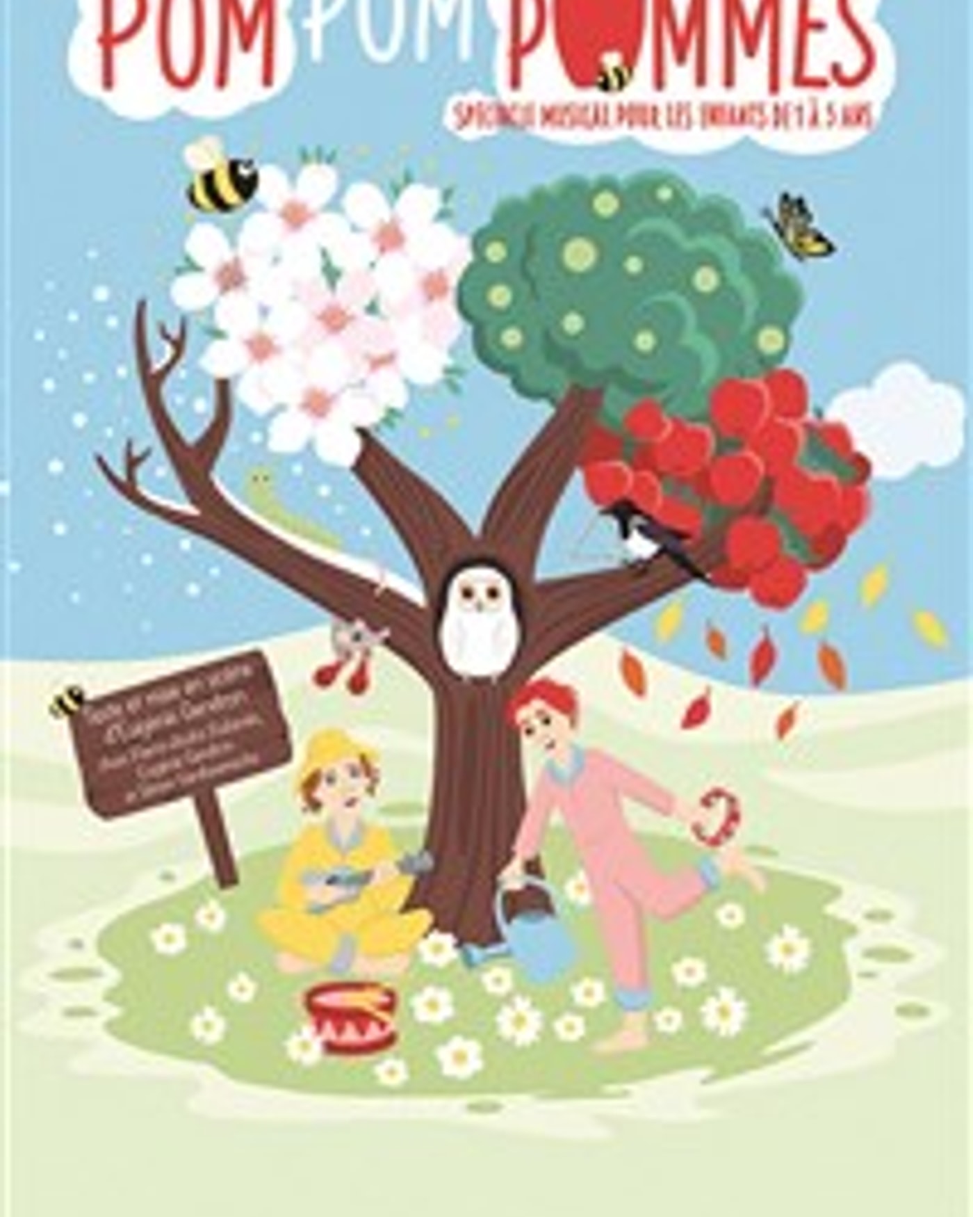 Affiche de l’Aufführung Pom Pom Pommes, Théâtre Essaion