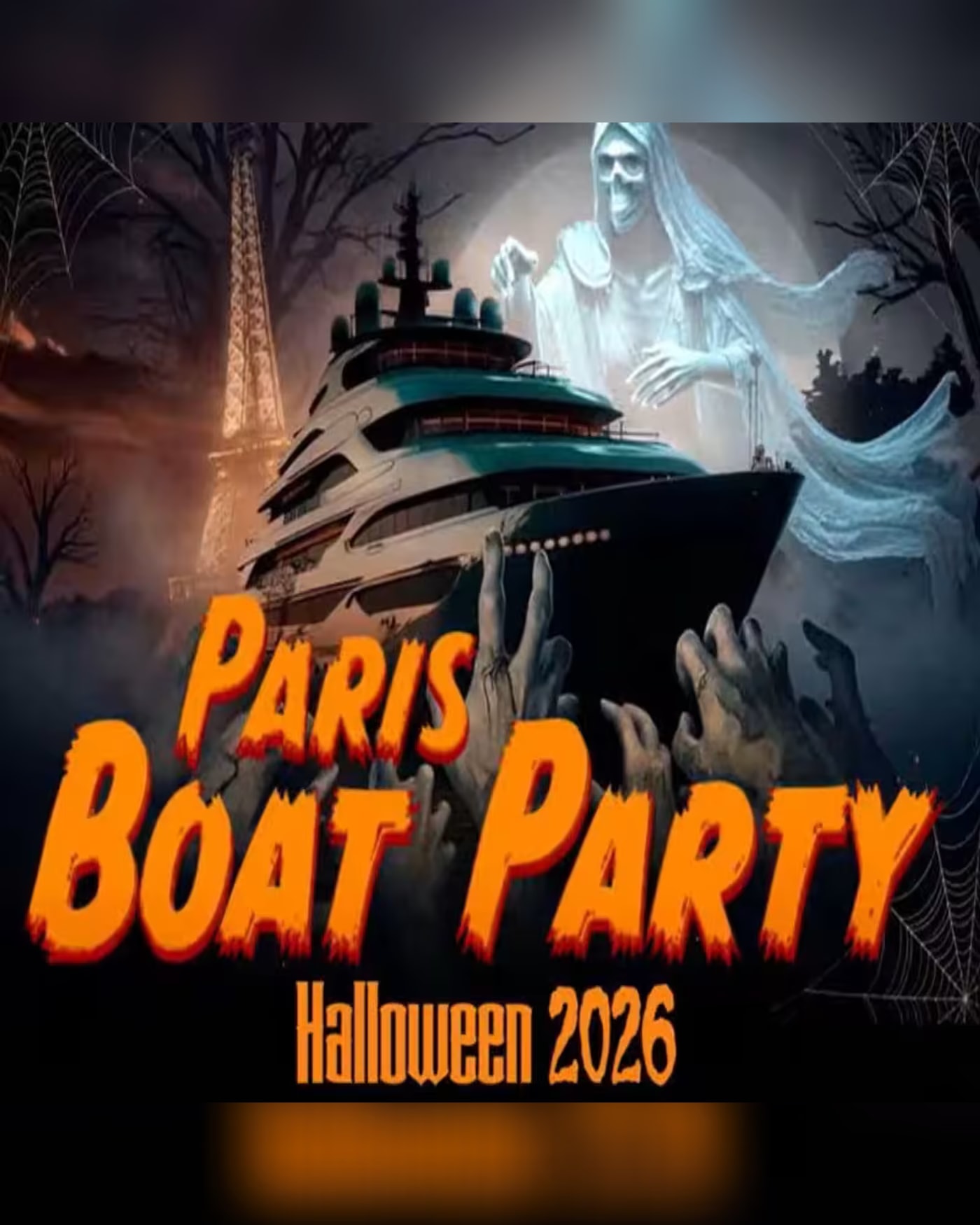 Crazy Boat Party Halloween Bateau Club Hanté + Terrasse