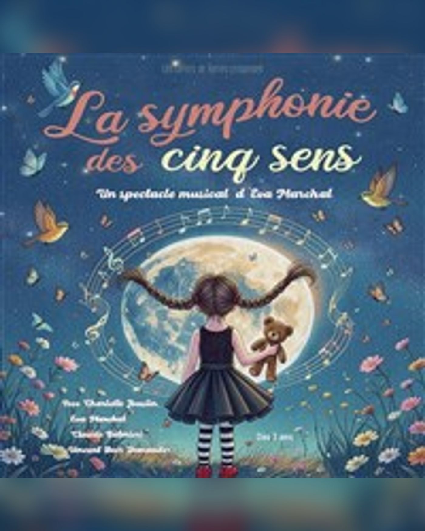 Affiche de l’Aufführung La symphonie des cinq sens, Théâtre Le Petit Manoir