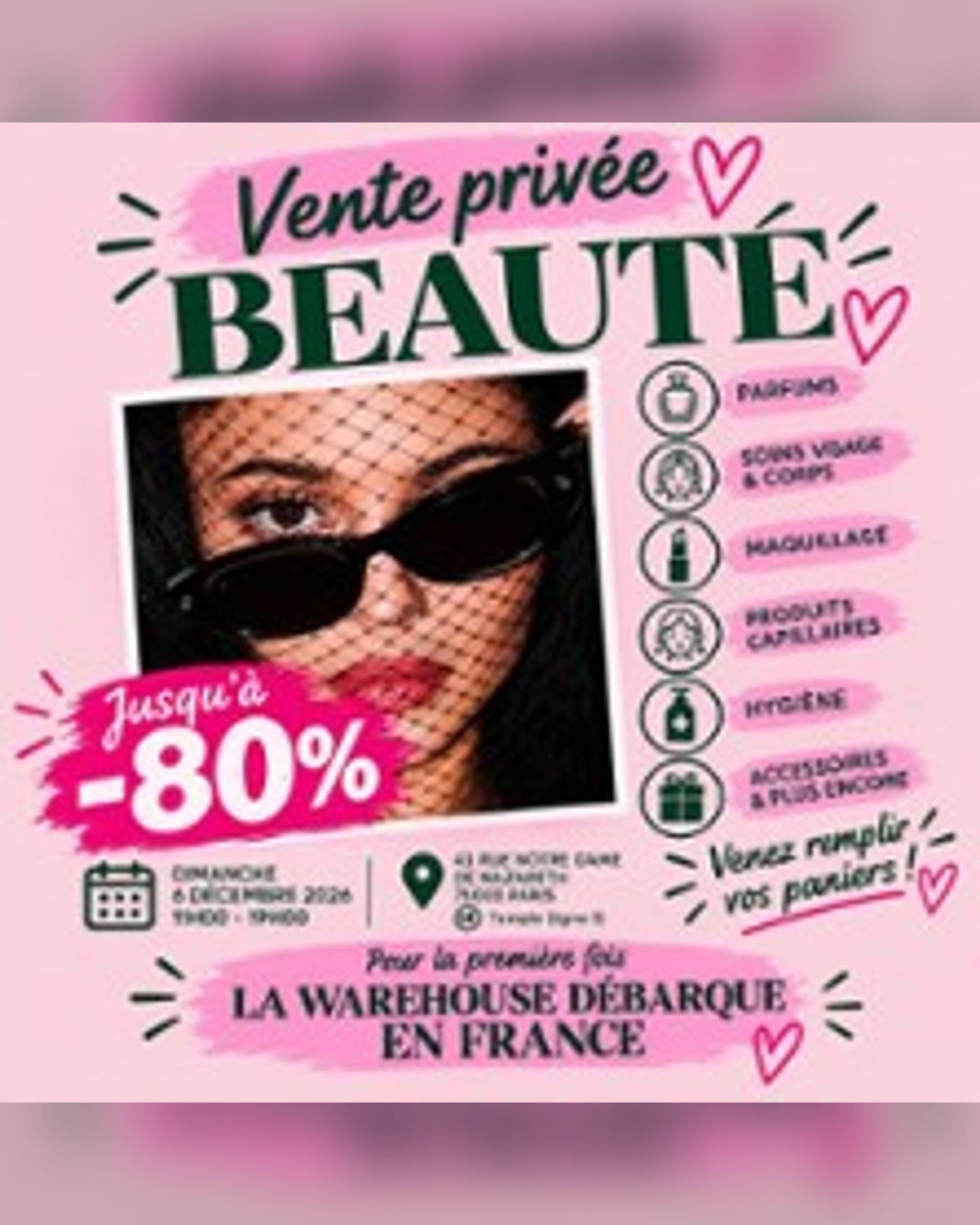 Visuel de la fiera Destockage Warehouse, Le Nama
