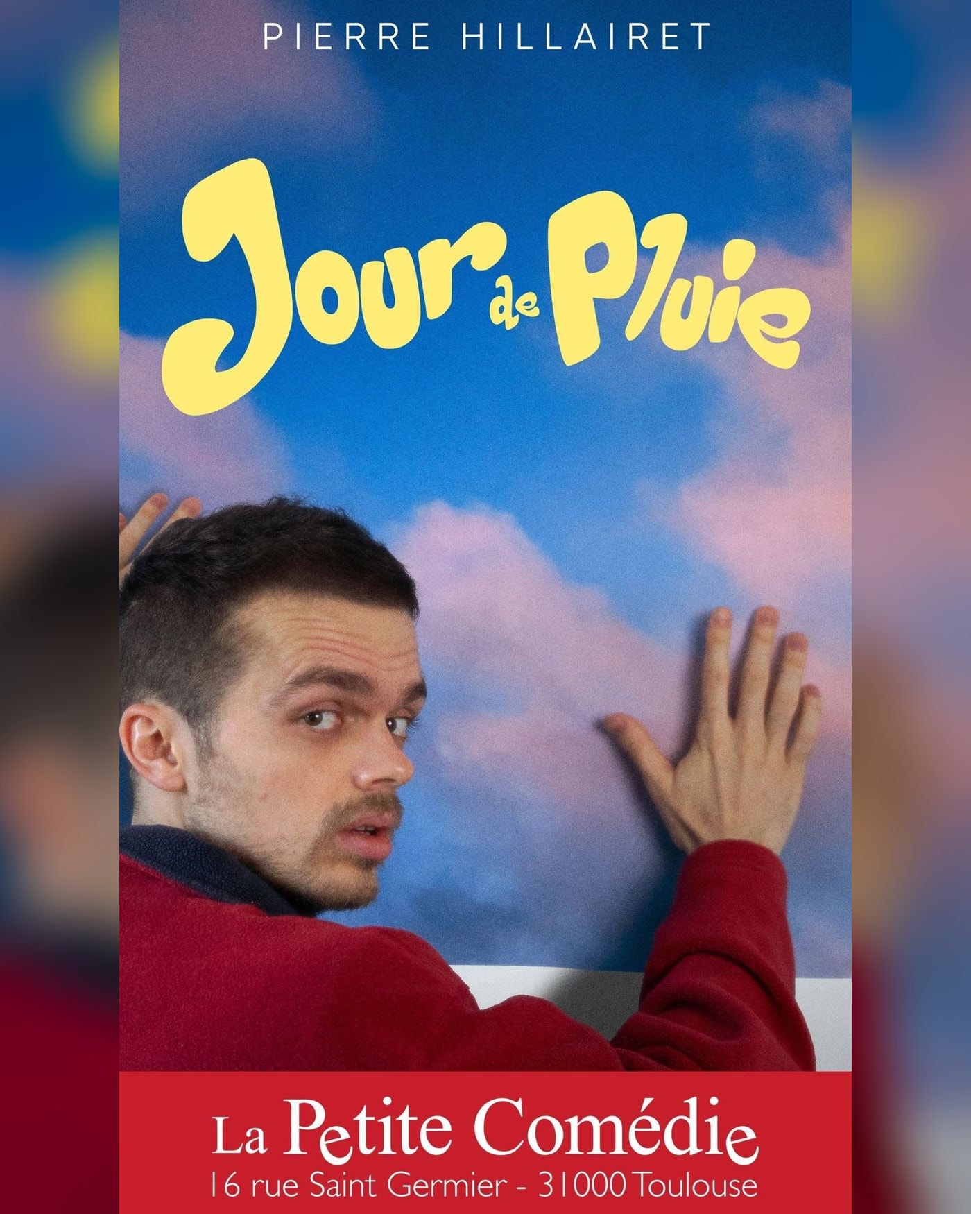 Cartel de Pierre Hillairet - Jour de Pluie