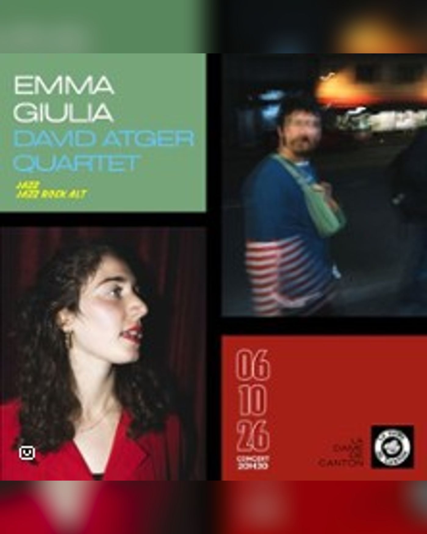 Emma Giulia x David Atger Quartet