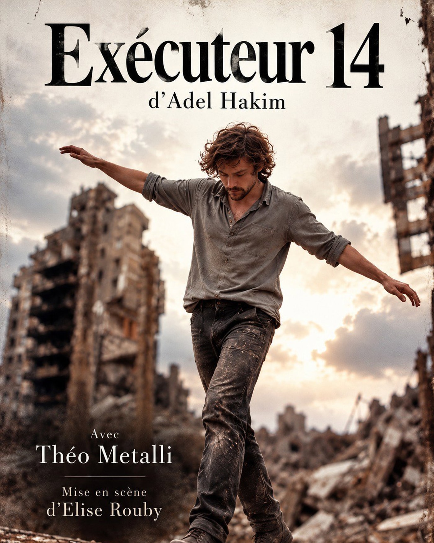 Affiche du spectacle Exécuteur 14, Theatre du Nord — Ouest
