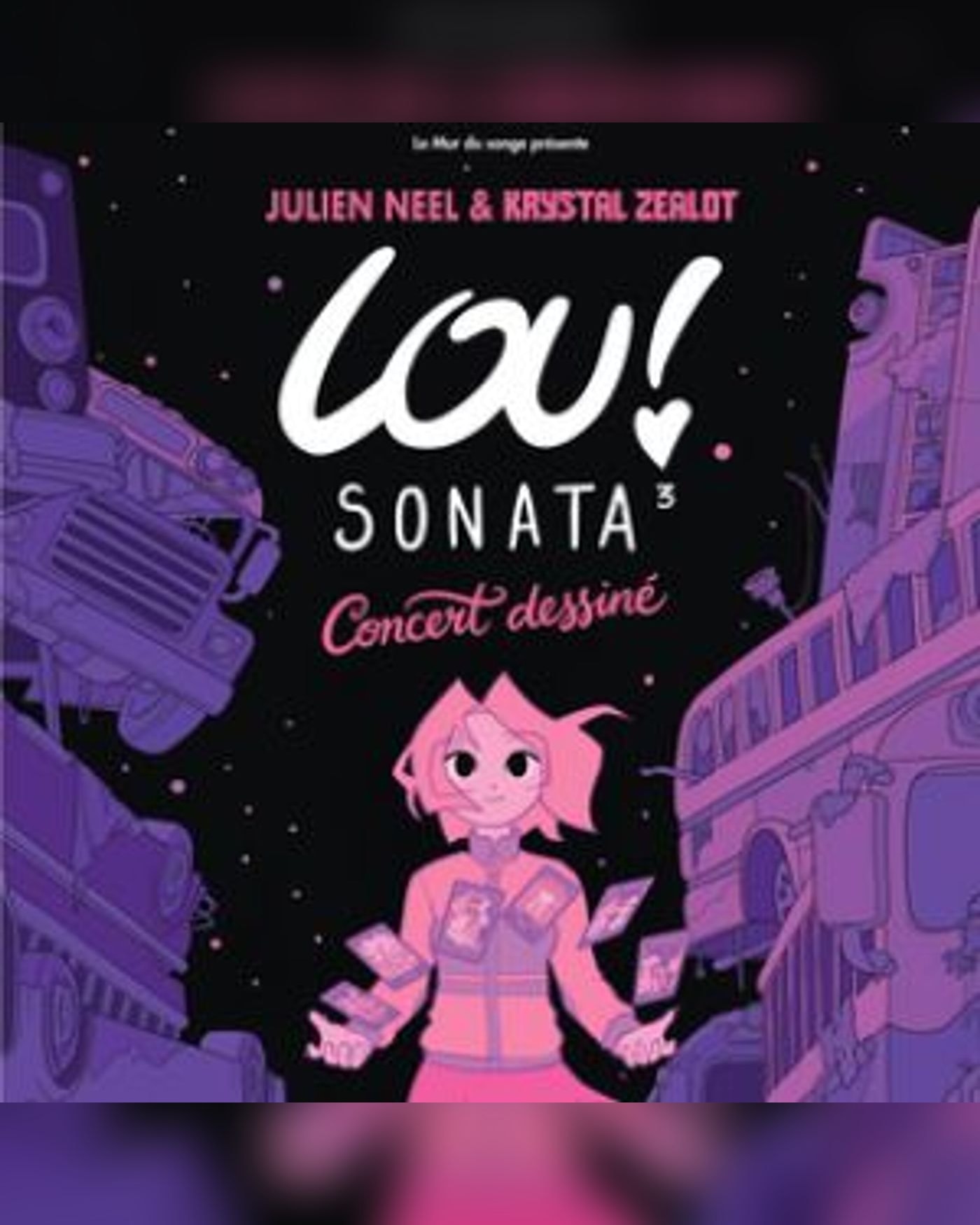 Locandina Lou ! Sonata 3 — Concerto disegnato