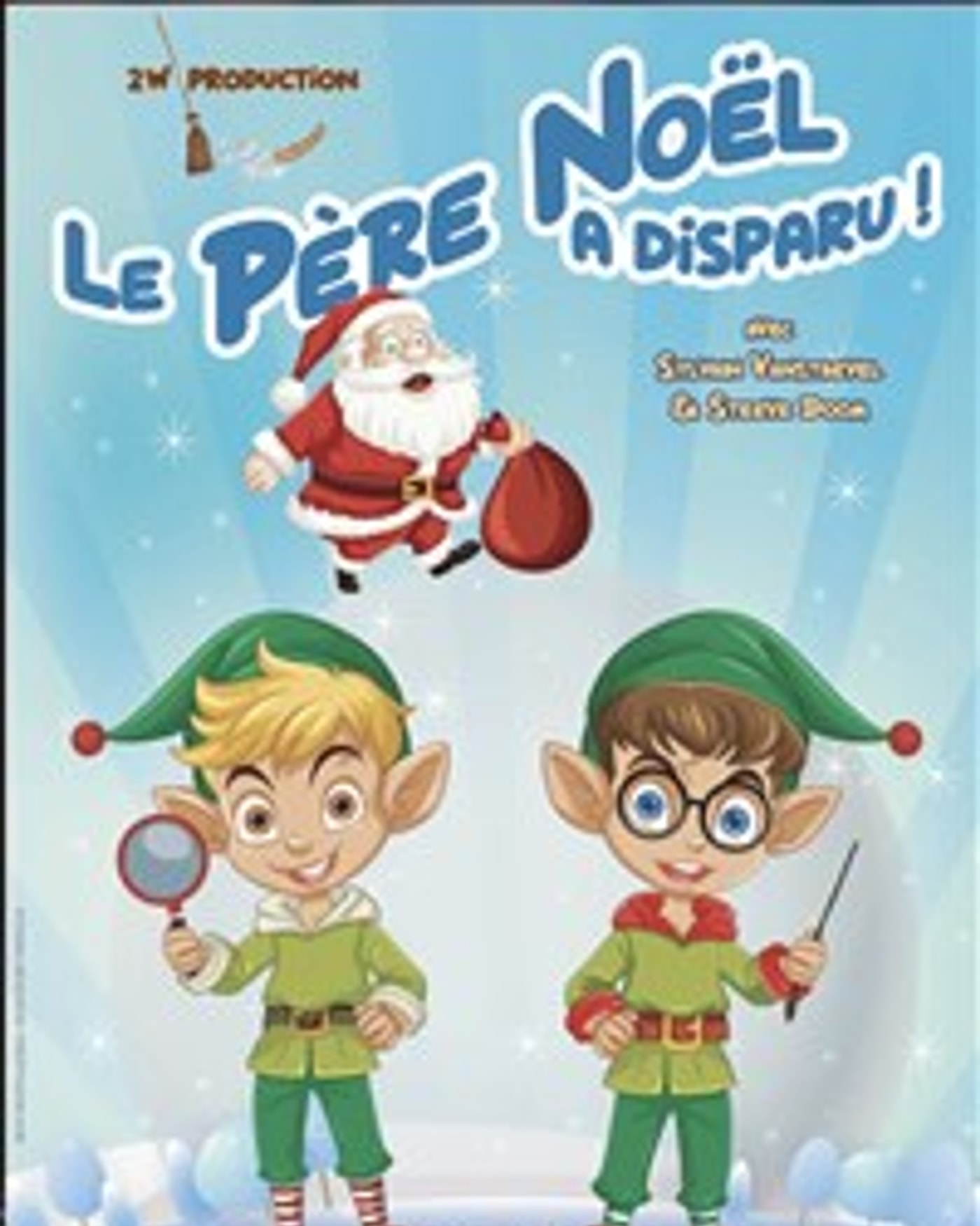 Affiche de l’Aufführung Le Père Noël a disparu, Théâtre Le Petit Manoir