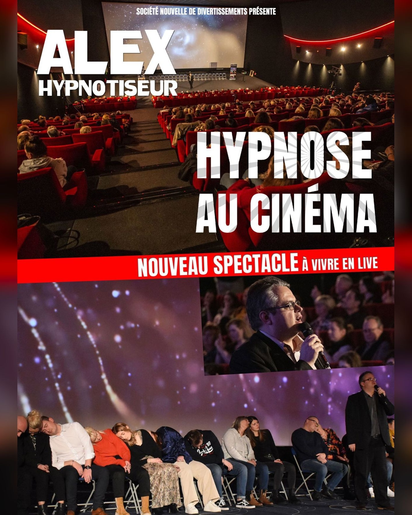 Cartel de Alex Hypnotiseur en Hypnose au cinéma