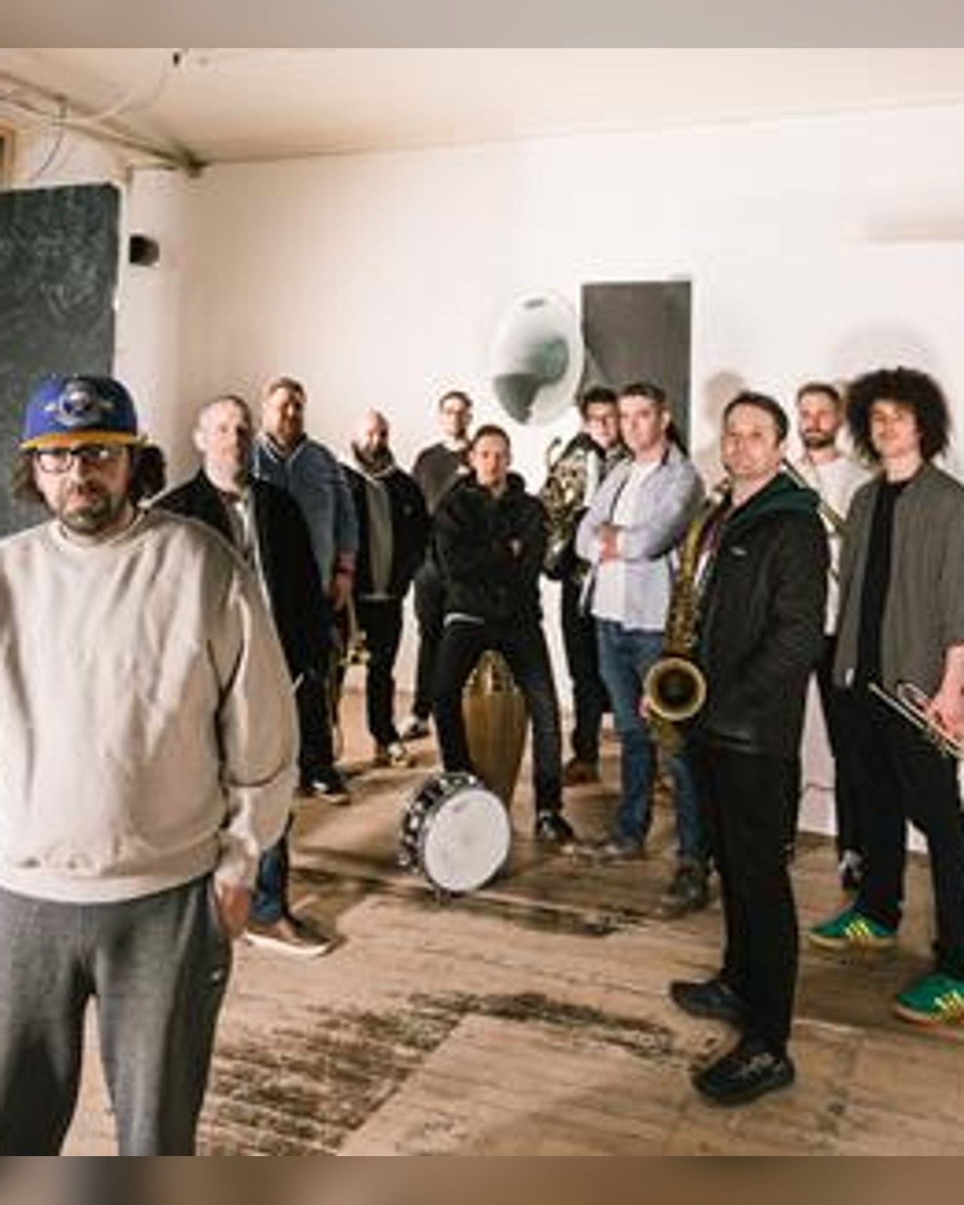 Cartel del concierto Renegade Brass Band, Band On The Wall