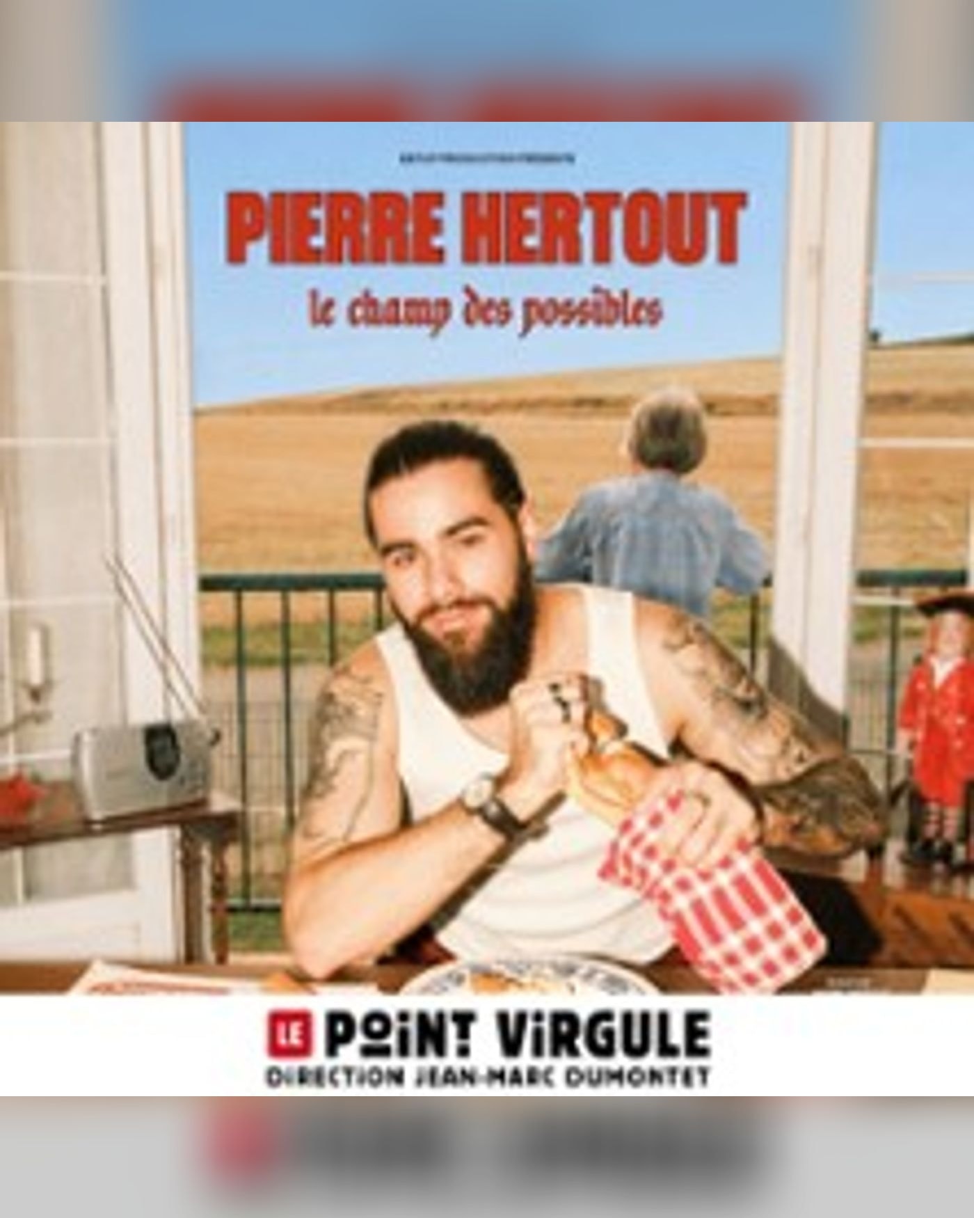 Affiche du spettacolo Pierre Hertout, Le Point-Virgule