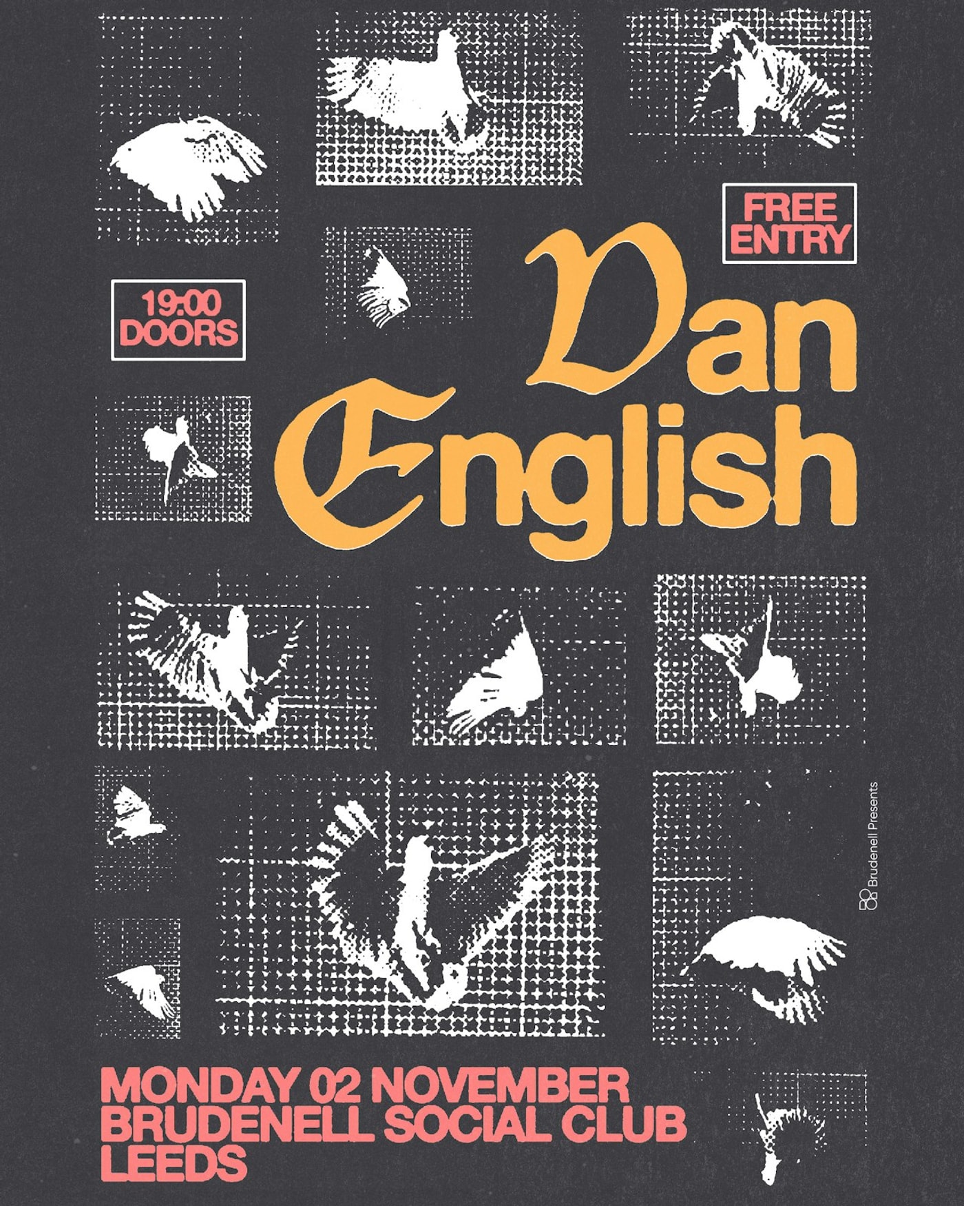 Affiche du concerto Dan English, Brudenell Social Club