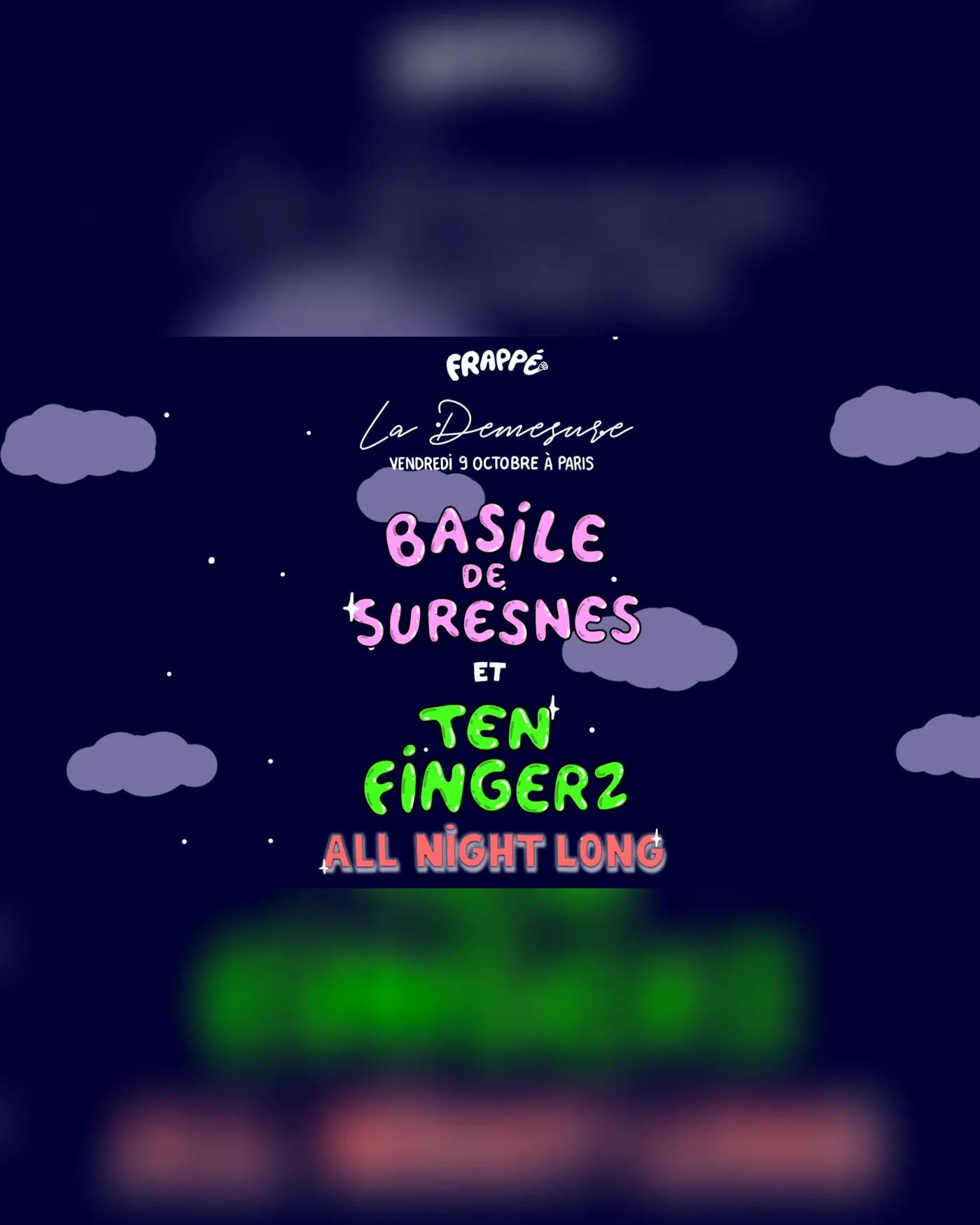 Affiche du Konzert La Démesure invite Frappé record