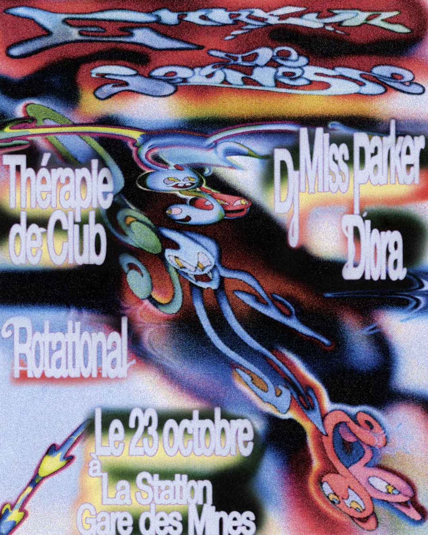 Affiche du Konzert Erreur de Jeunesse, La Station - Gare des Mines