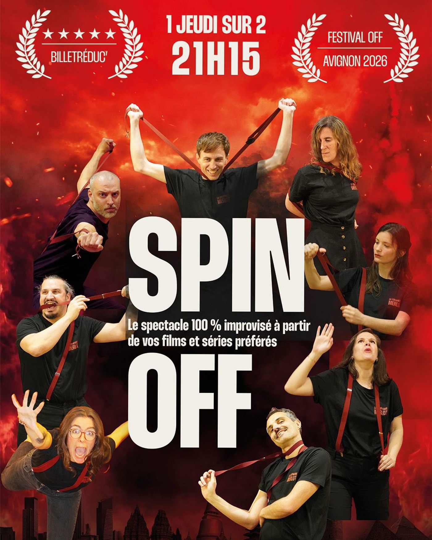 Cartel del espectáculo Spin-Off, La Divine Comedie - Salle 2
