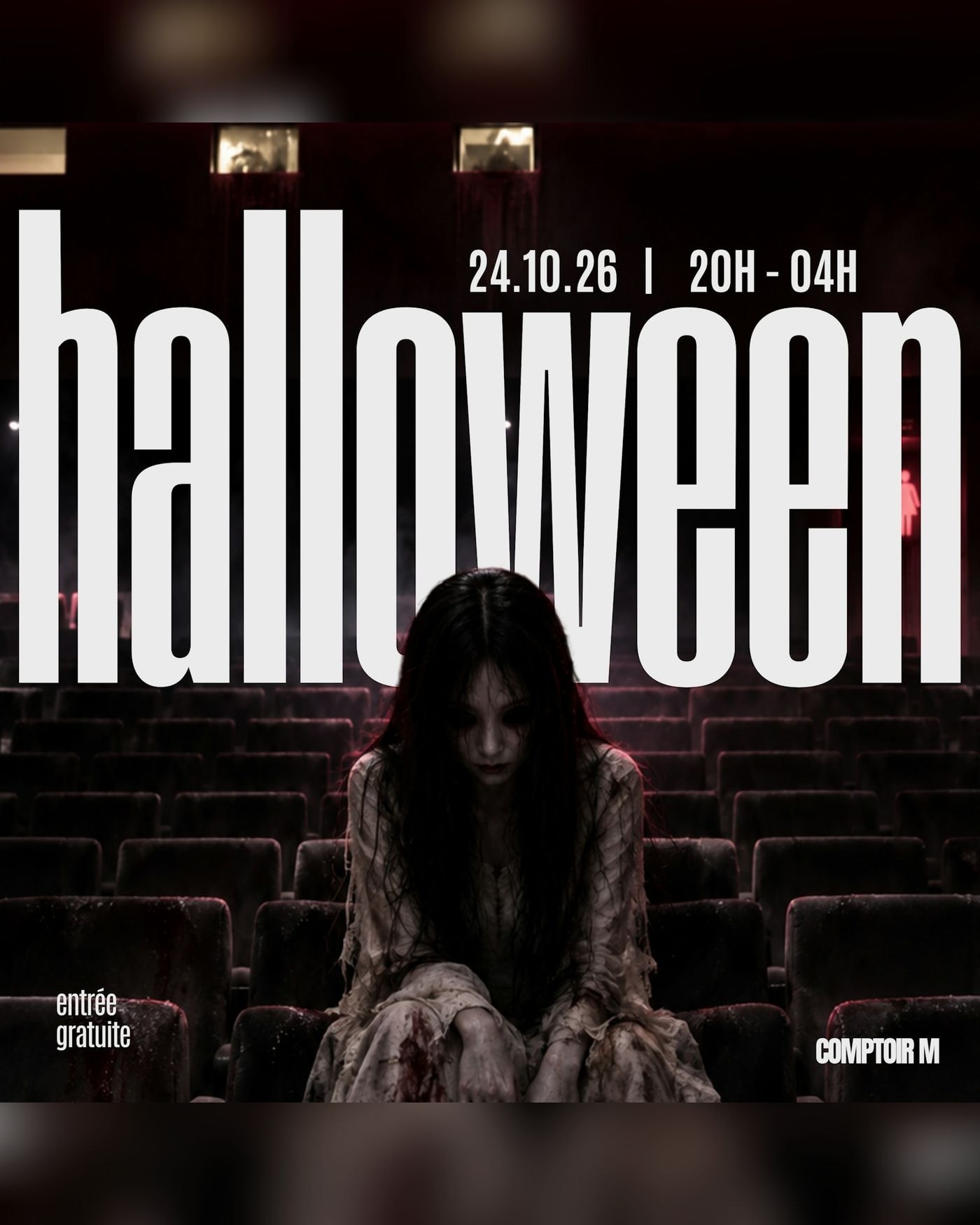 Imagen del plan Halloween Party — Soirée dans un Cinéma, Comptoir M