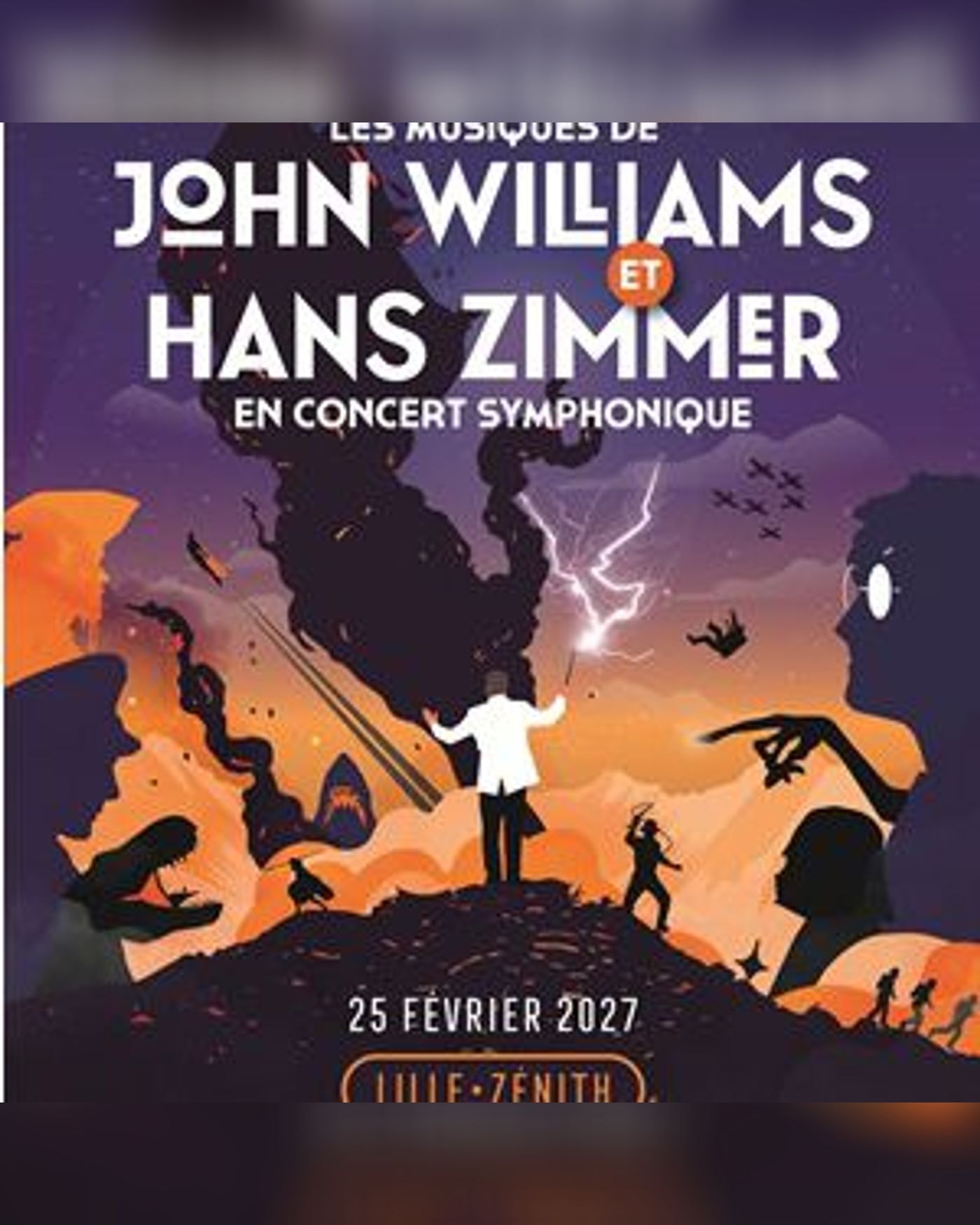 Locandina di Les Musiche di John Williams e Hans Zimmer