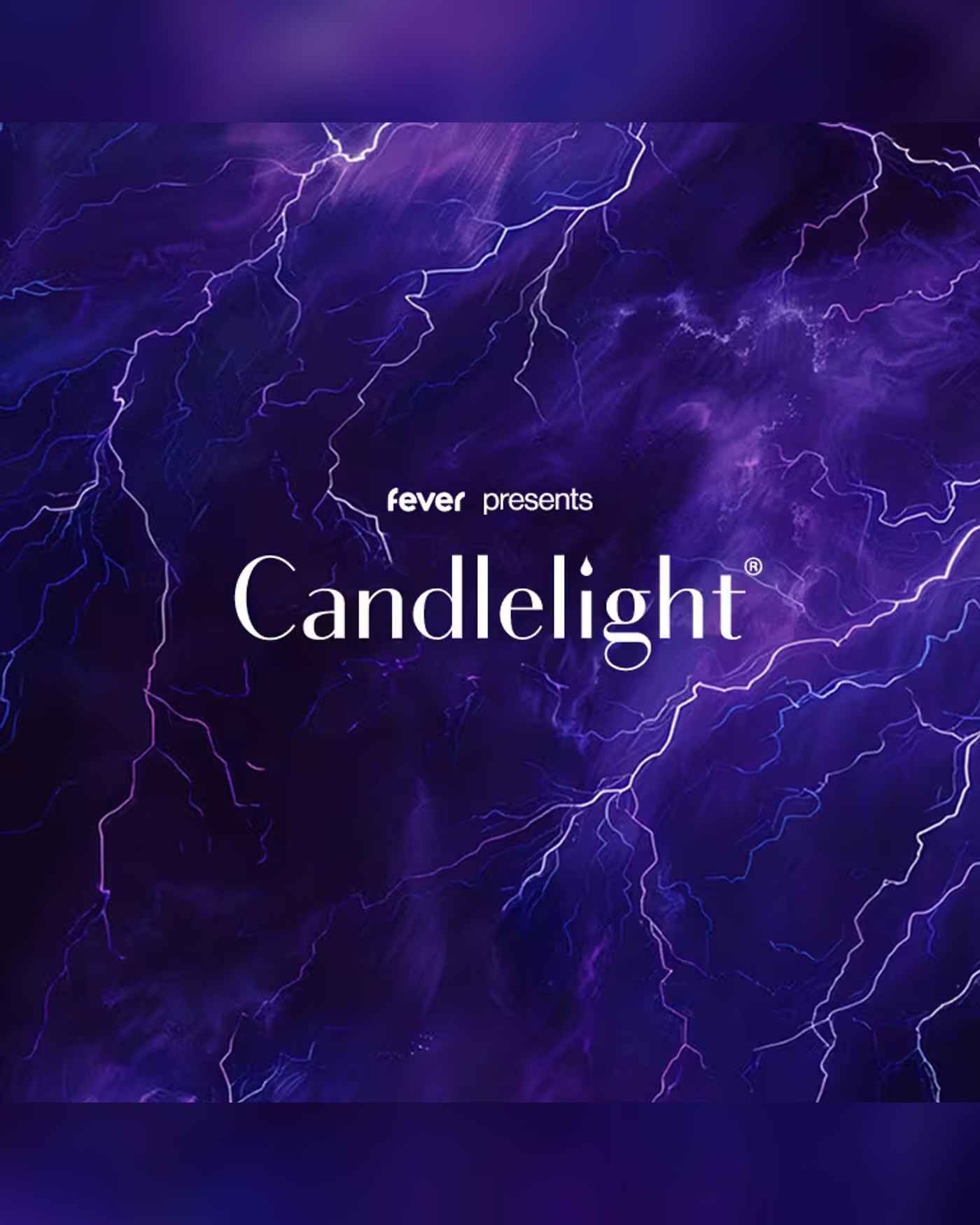 Poster for the concert Candlelight: Tributo a Metallica, Four Seasons Hotel Madrid