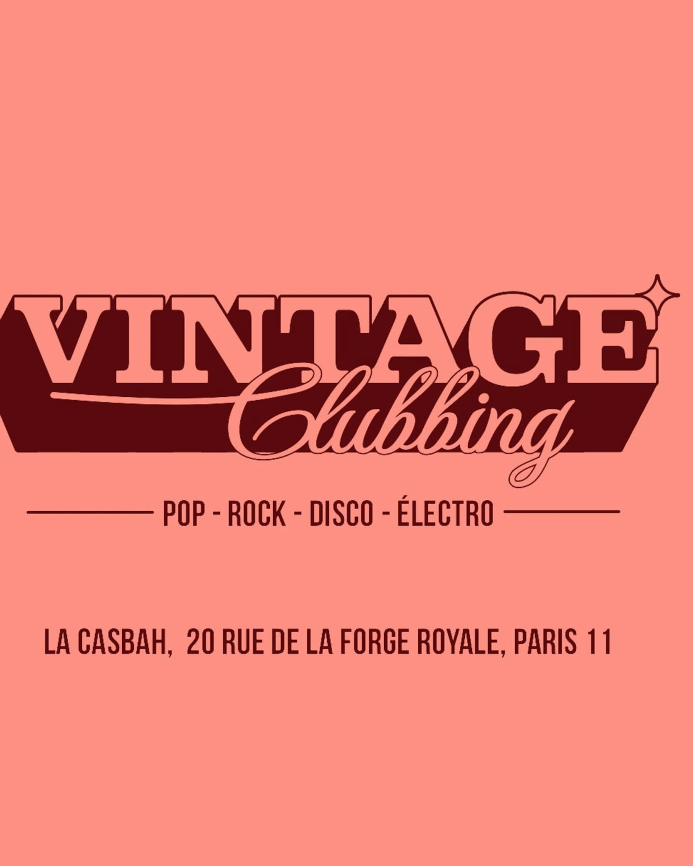 Imagen del plan Vintage Clubbing w/ Mich Mich, La Casbah
