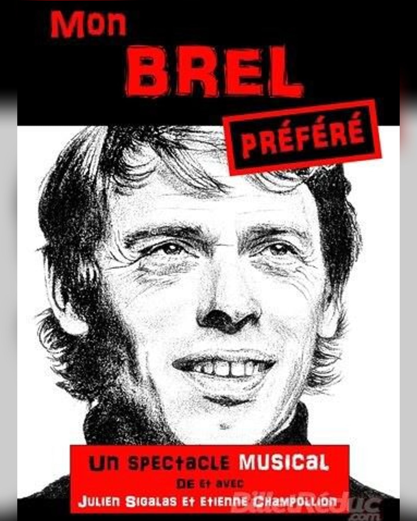 Affiche Mon Brel Préféré