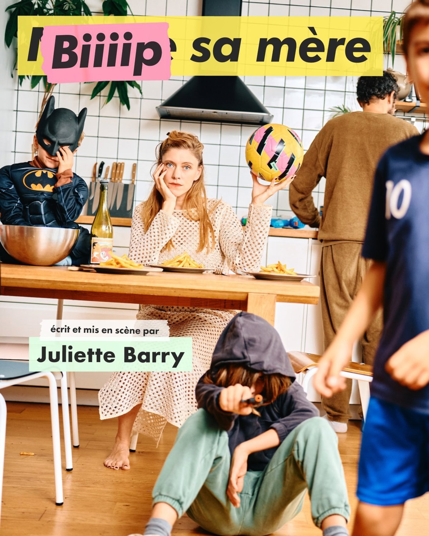Cartel del espectáculo Juliette Barry - Biiiip sa mère, Théâtre La Fontaine d'Argent