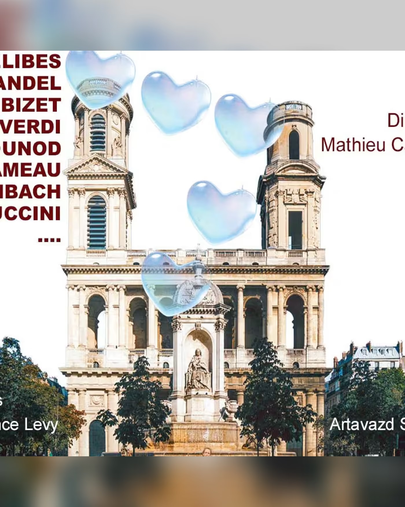Visuel du belevenis Concert de la St Valentin, Concert de la St Valentin - Les duos d’Amour