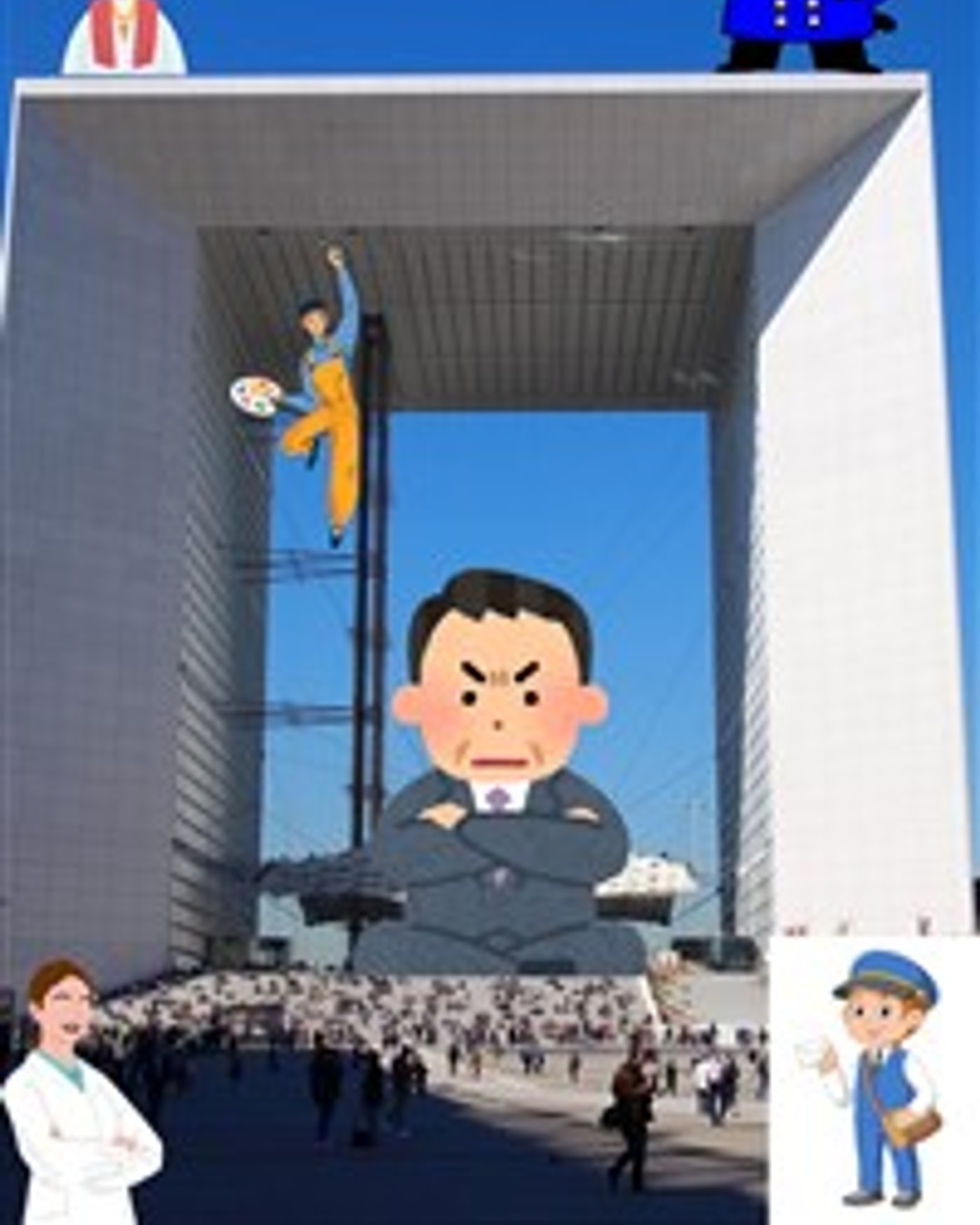 Visuel de la soirée Jeu de piste en autonomie : un meurtre à la Défense, Grande Arche de la Défense
