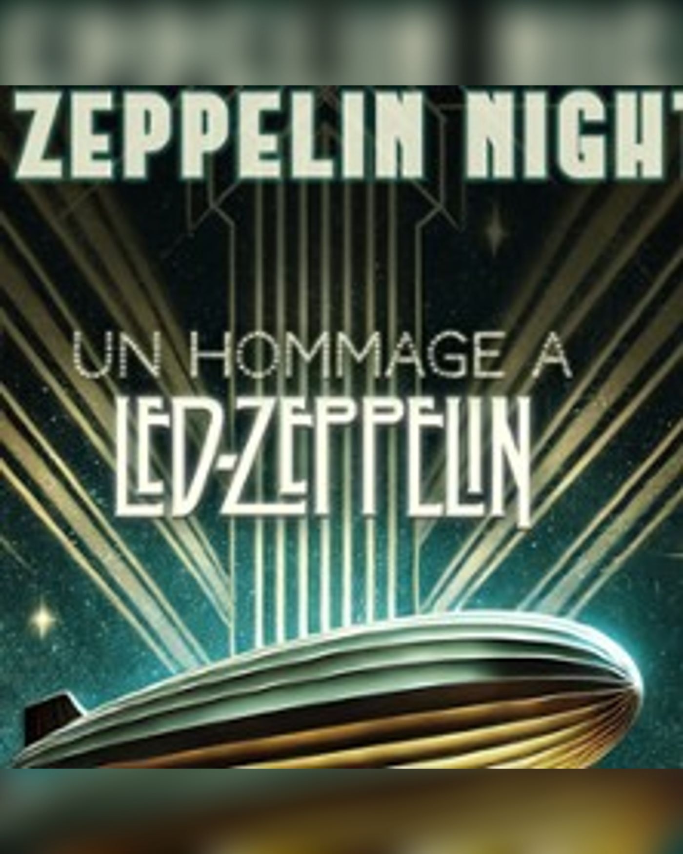 Affiche du concerto A Zeppelin Night, Espace Carpeaux - Camille Saint-Saëns