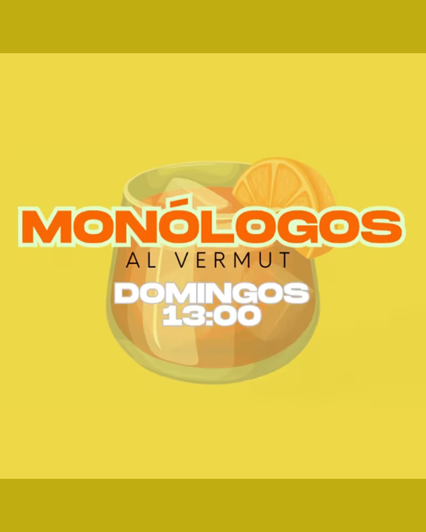 Poster for the show Monólogos al Vermut, La Parroquia del Humor