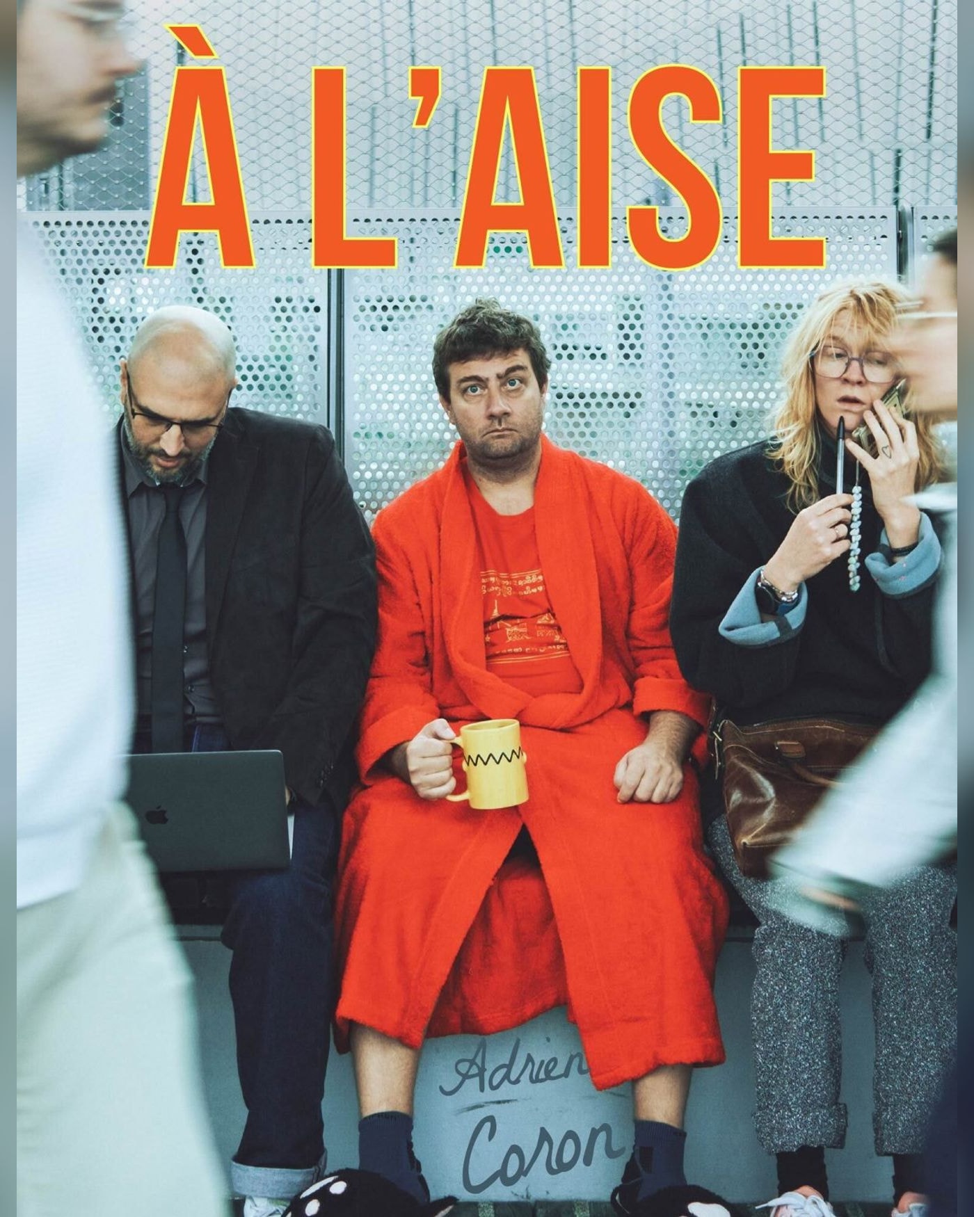 Cartel del espectáculo Adrien Coron - A l'Aise, Le Solo