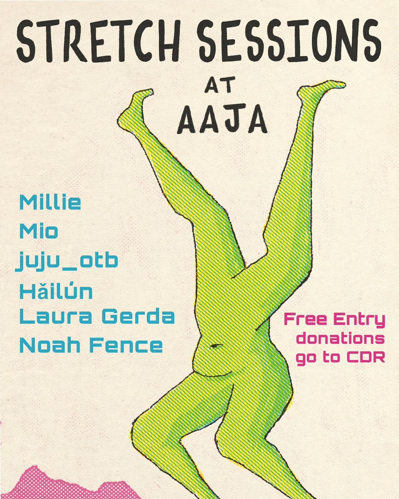 Cartel del concierto Stretch Sessions @ Aaja {free Entry}, Aaja Basement