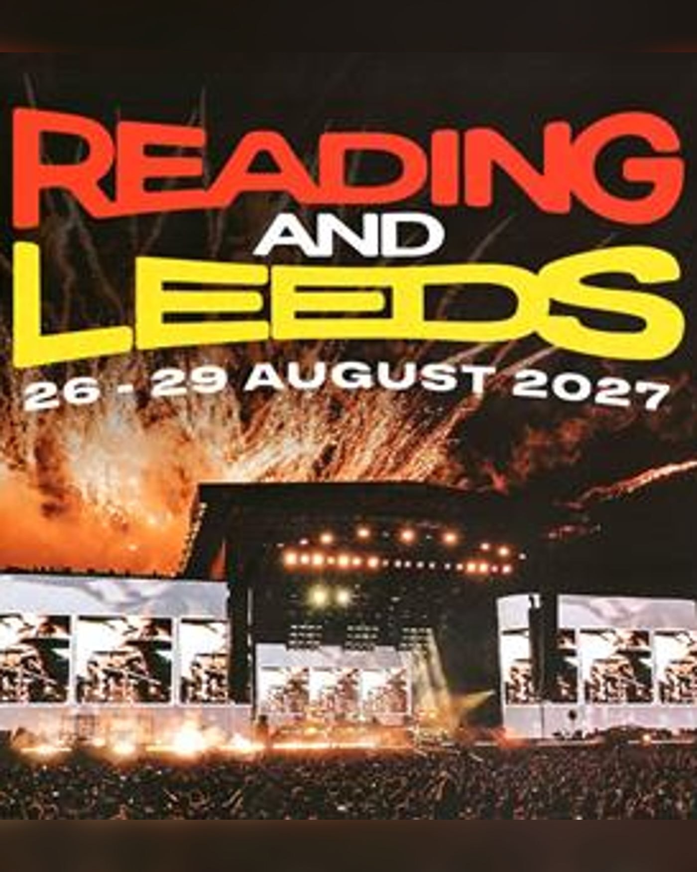Visuel de l’Aktivität Leeds Festival 2027, Bramham Park