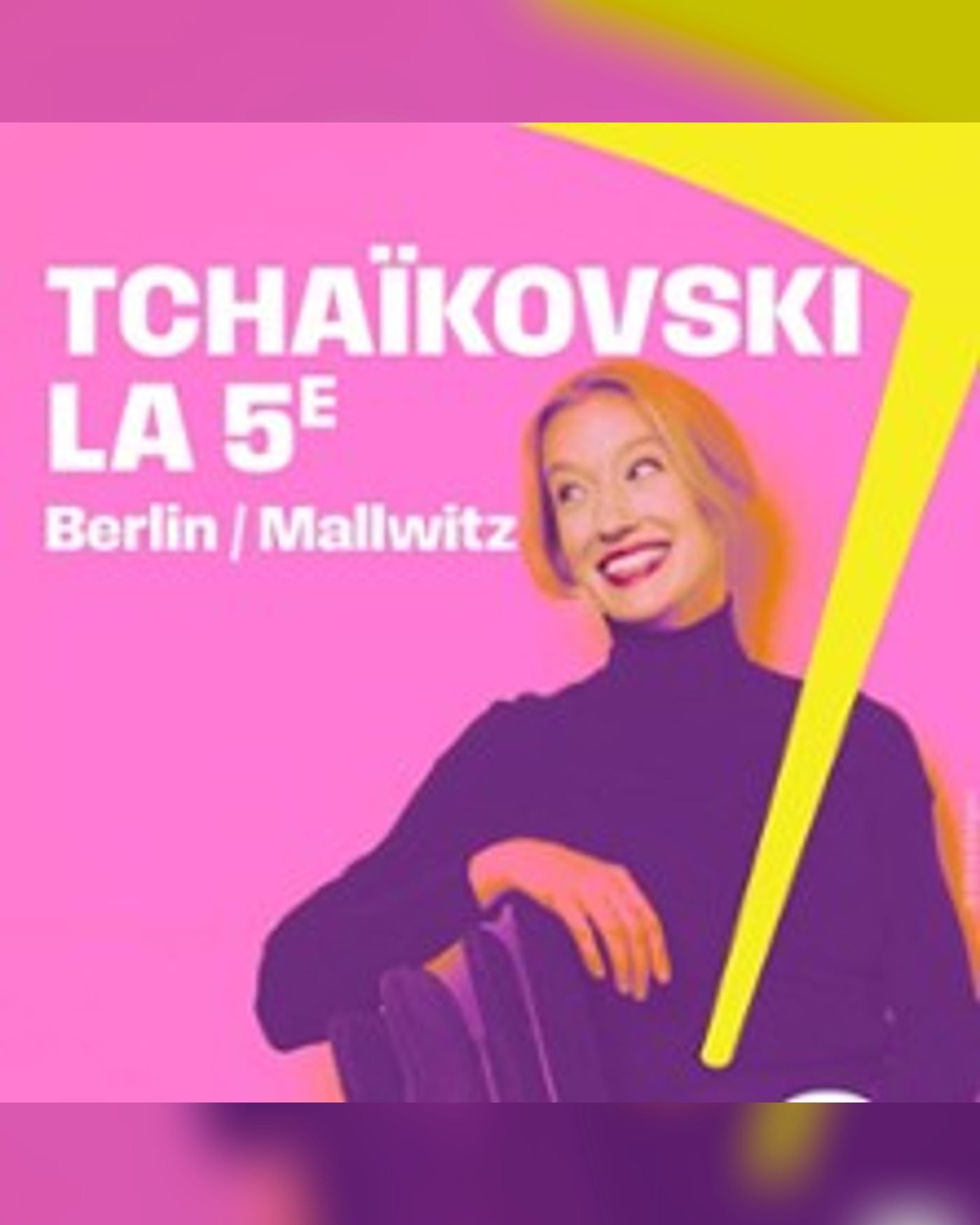 Affiche du concert Tchaikovski, Auditorium de La Seine Musicale