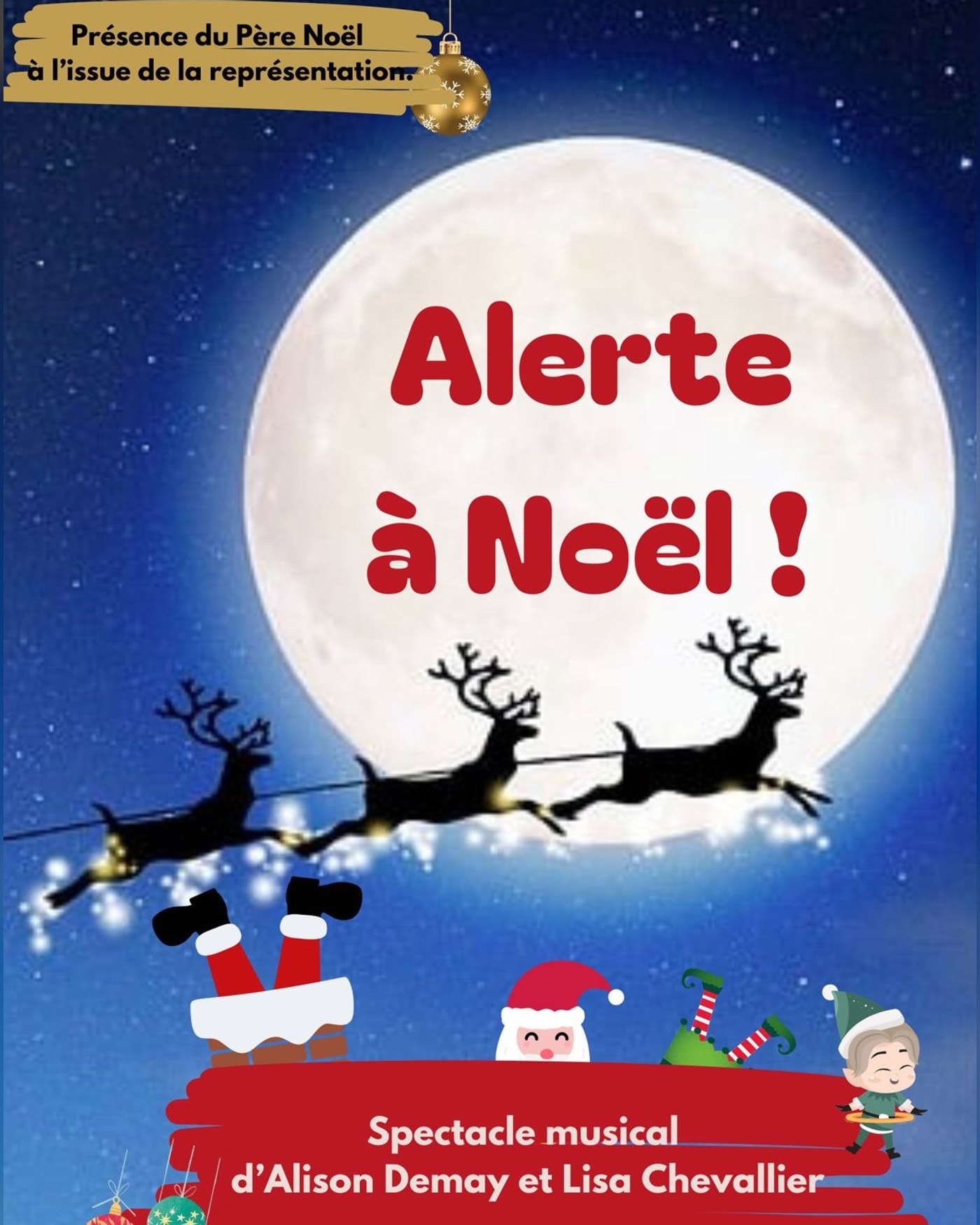 Paris Activitis Alerte à Noël ! Tickets – Theatre le Bout, Paris – 2026