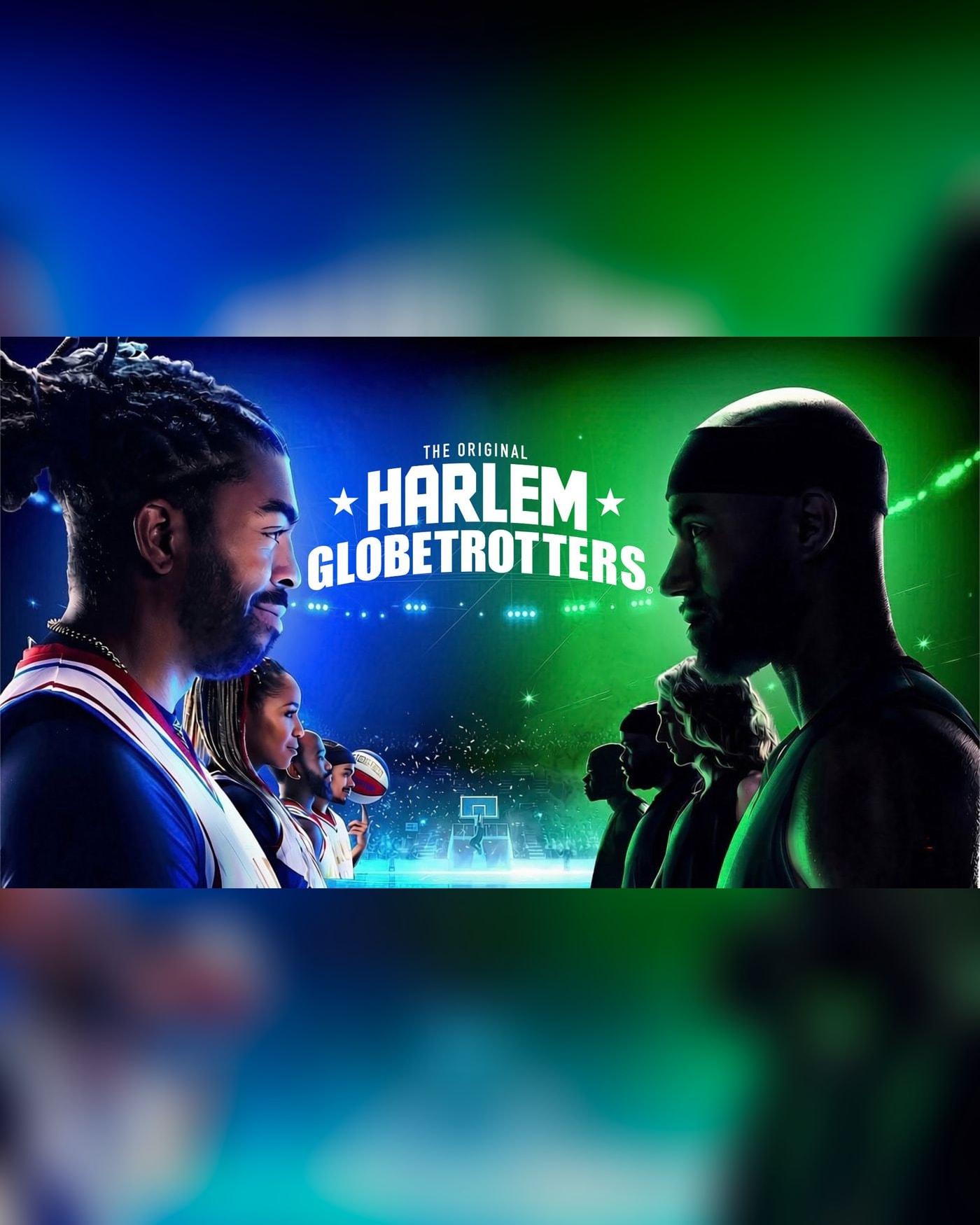 Affiche du spectacle Harlem Globetrotters, Zenith de Lille