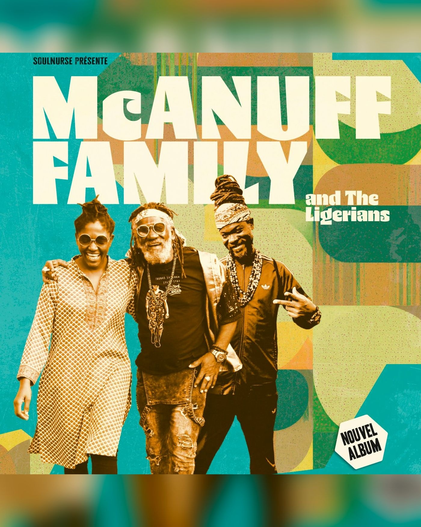 Affiche du concert McAnuff Family & The Ligerians, Le Ferrailleur