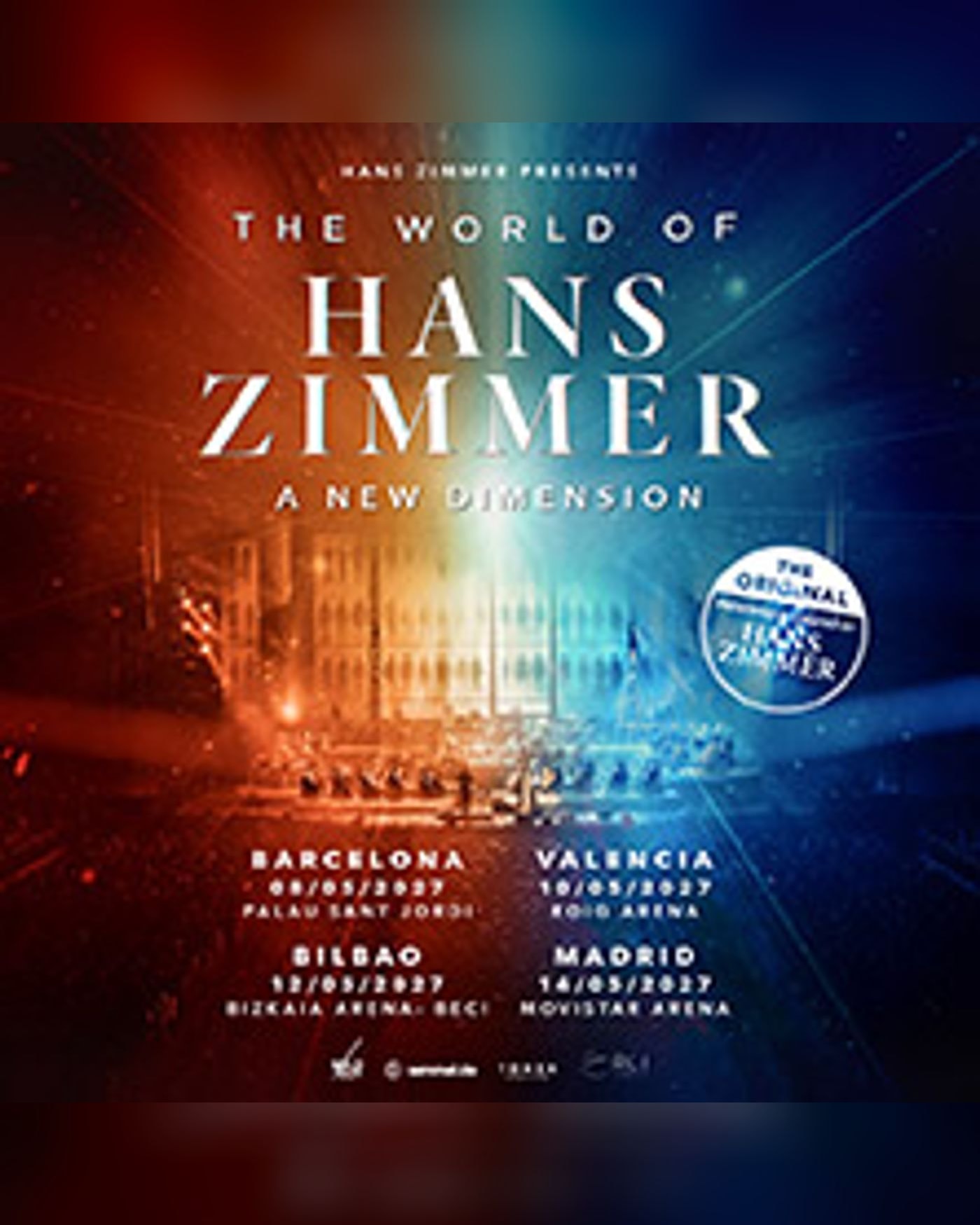 Affiche du Konzert The World of Hans Zimmer 2027, Palau Sant Jordi