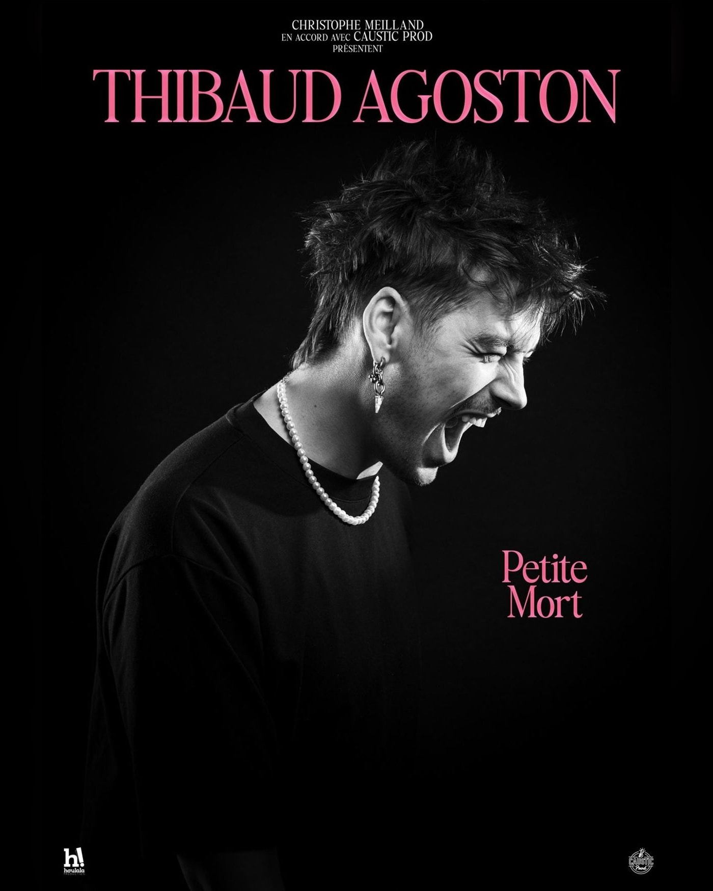 Poster for the show Thibaud Agoston - Petite Mort, L'Européen
