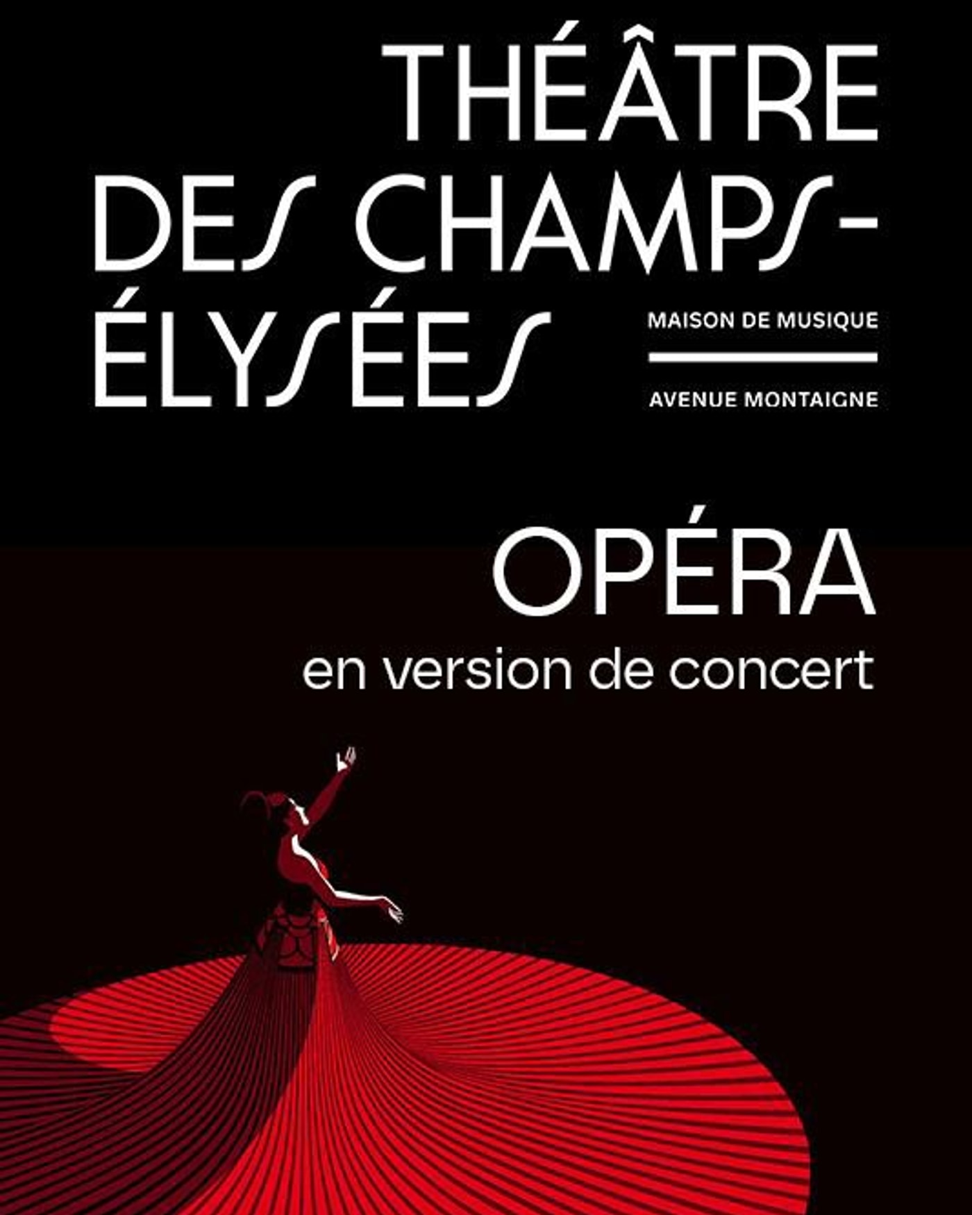 Affiche du concert Platée, Theatre Des Champs Elysees