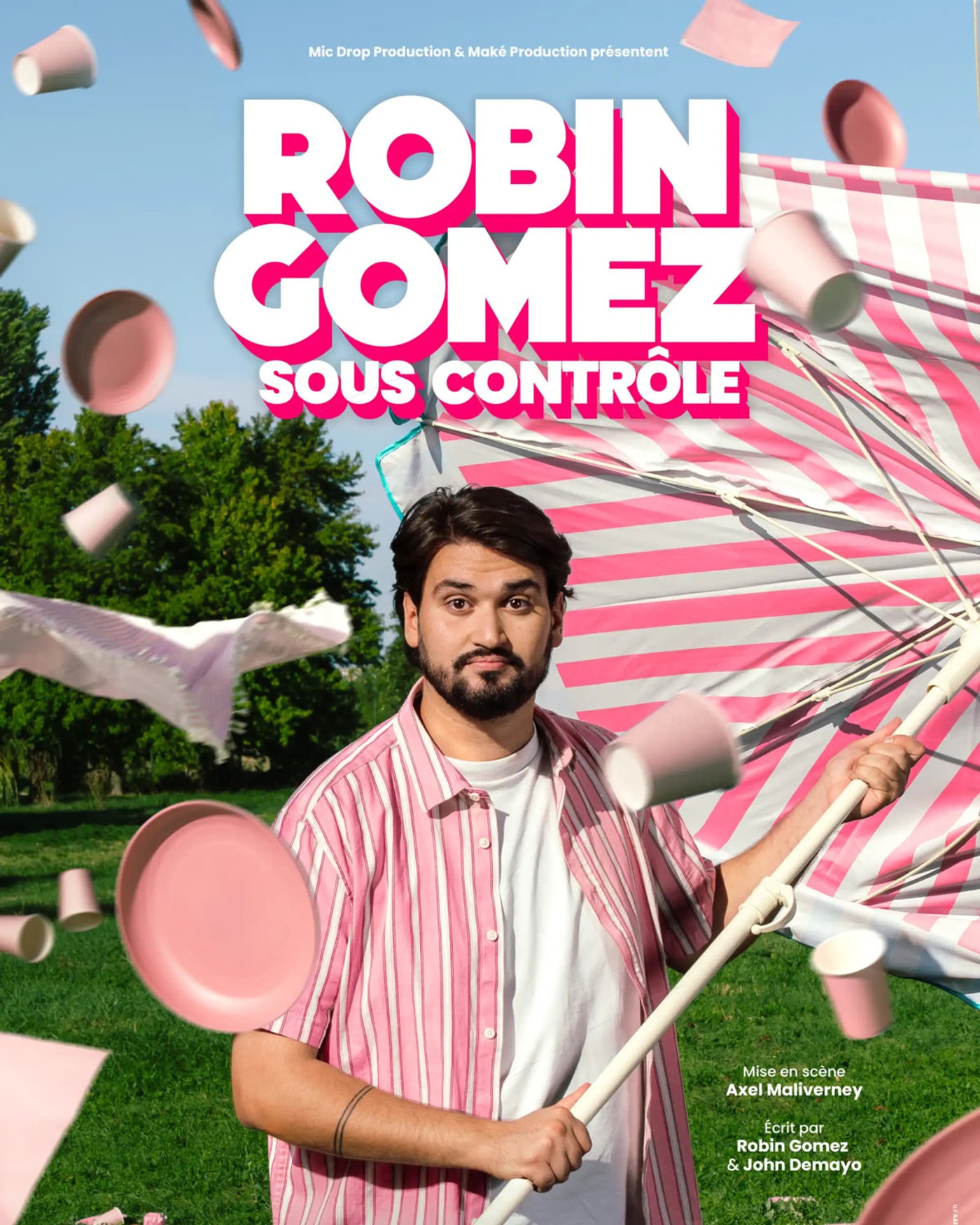 Cartel del espectáculo Robin Gomez - Sous Contrôle - Rodage, Théâtre Francine Vasse