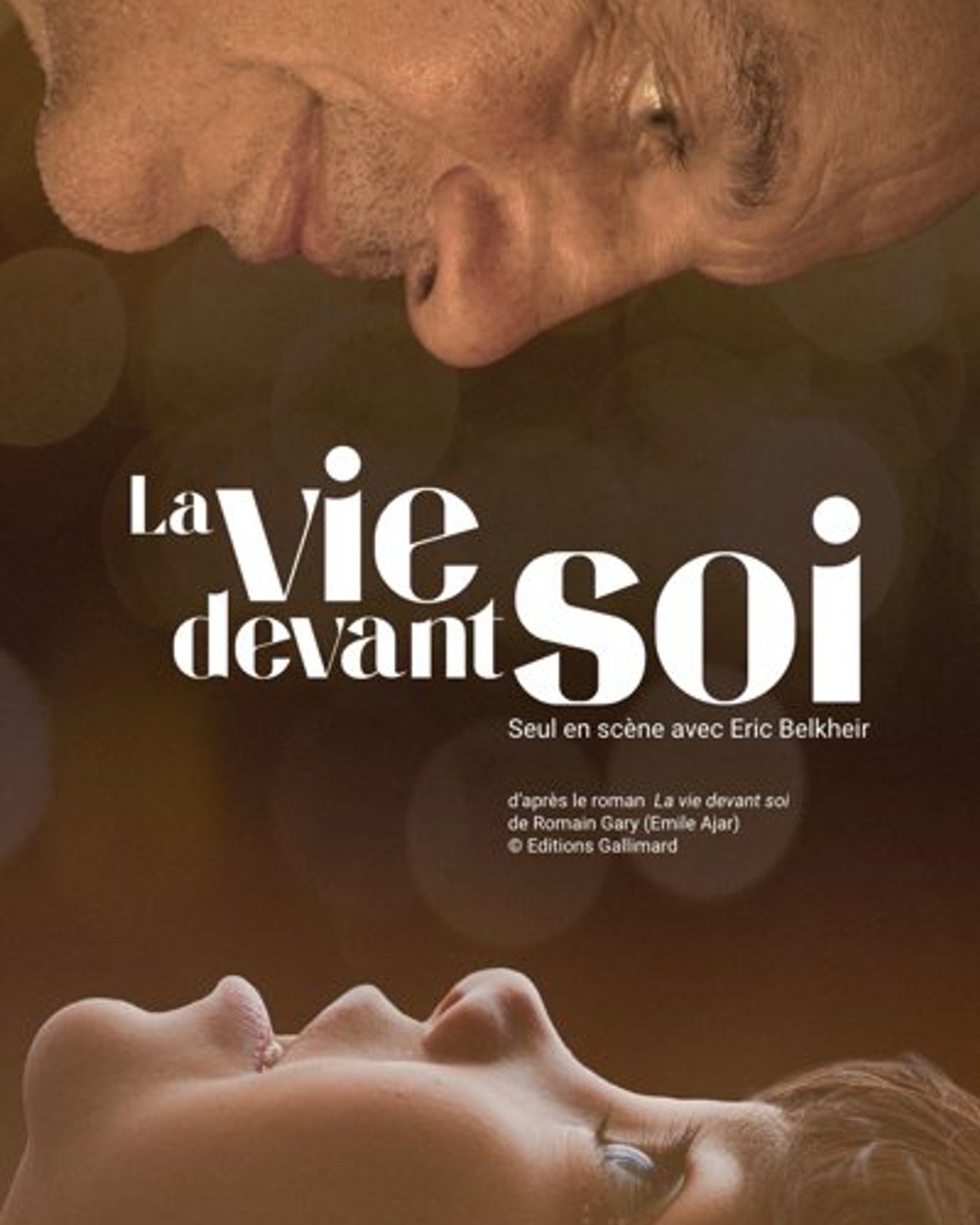 Cartel del espectáculo La Vie devant soi, Théâtre Le Passage vers les Étoiles
