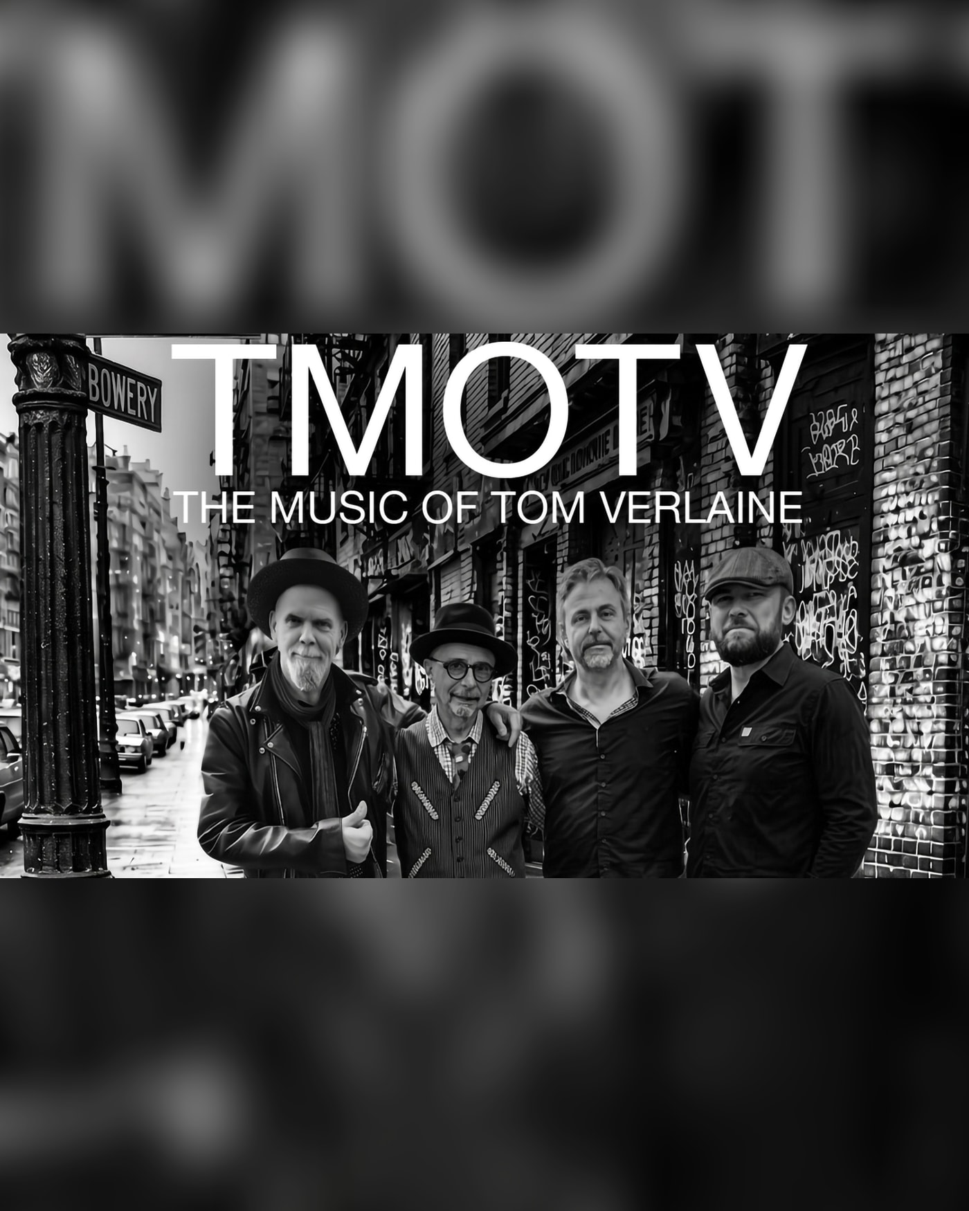 Poster for the concert TMOTV: The Music of Tom Verlaine, Mercury Lounge