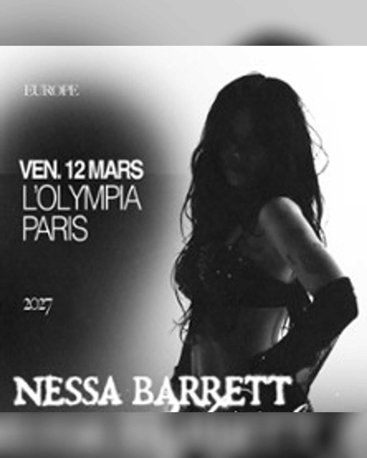 Nessa Barrett - The Tough Love Tour en concert à l’Olympia, Paris