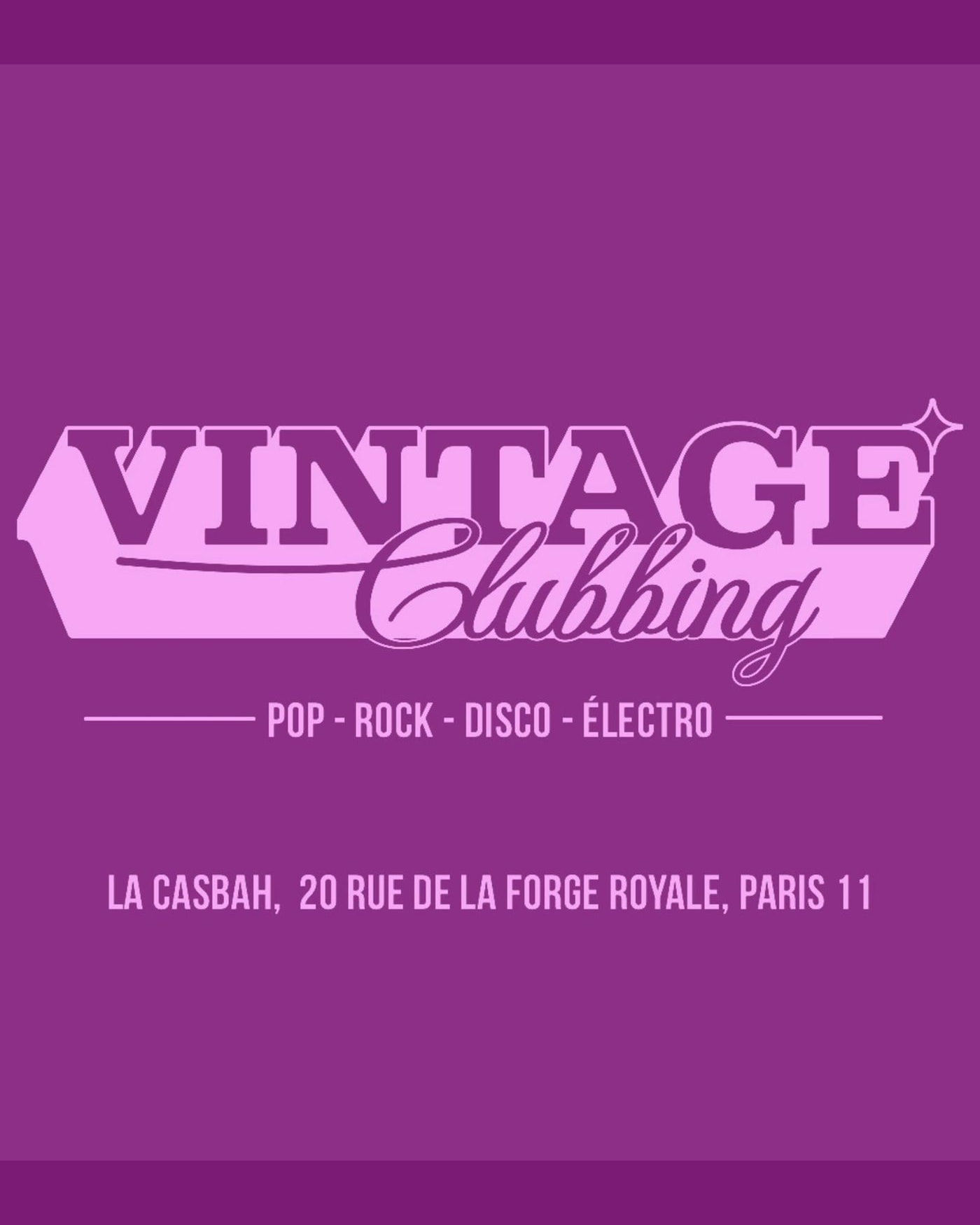 Imagen del plan Vintage Clubbing w/ Itsnosō, La Casbah