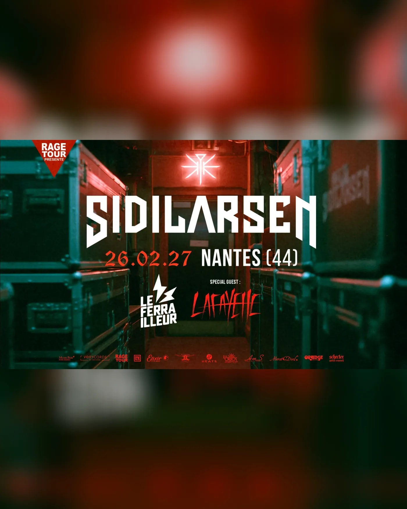Affiche du Konzert Sidilarsen + Lafayette, Le Ferrailleur