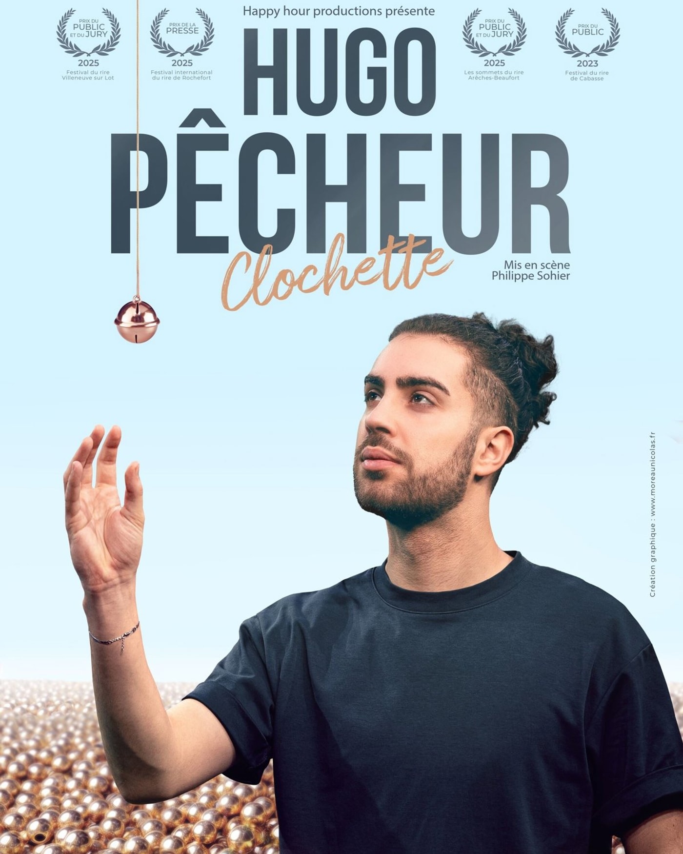 Cartel de Hugo Pêcheur - Clochette - Gira