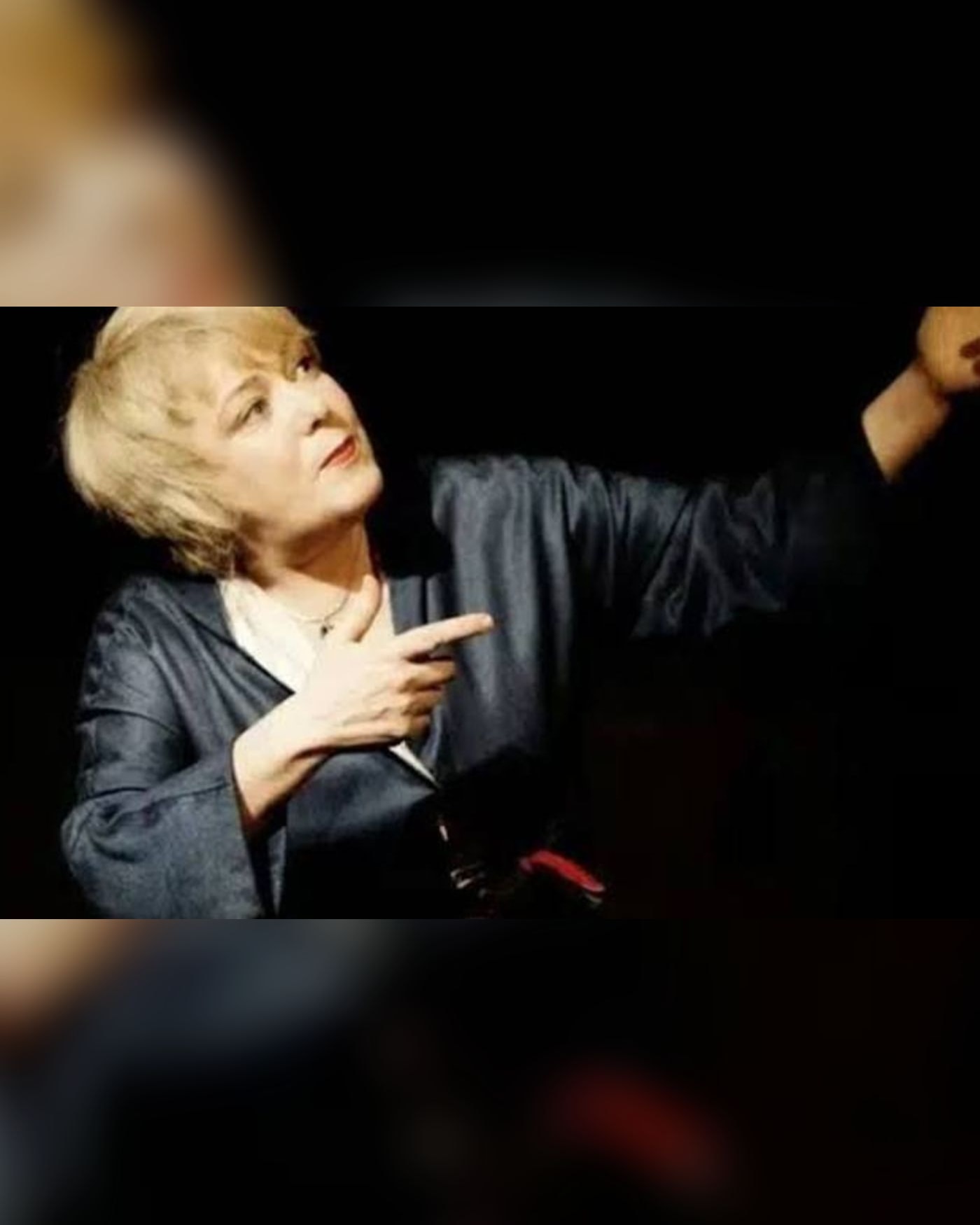 Affiche de l’Aufführung Conter à propos, par Isabelle Sauvage, Âge d'Or de France