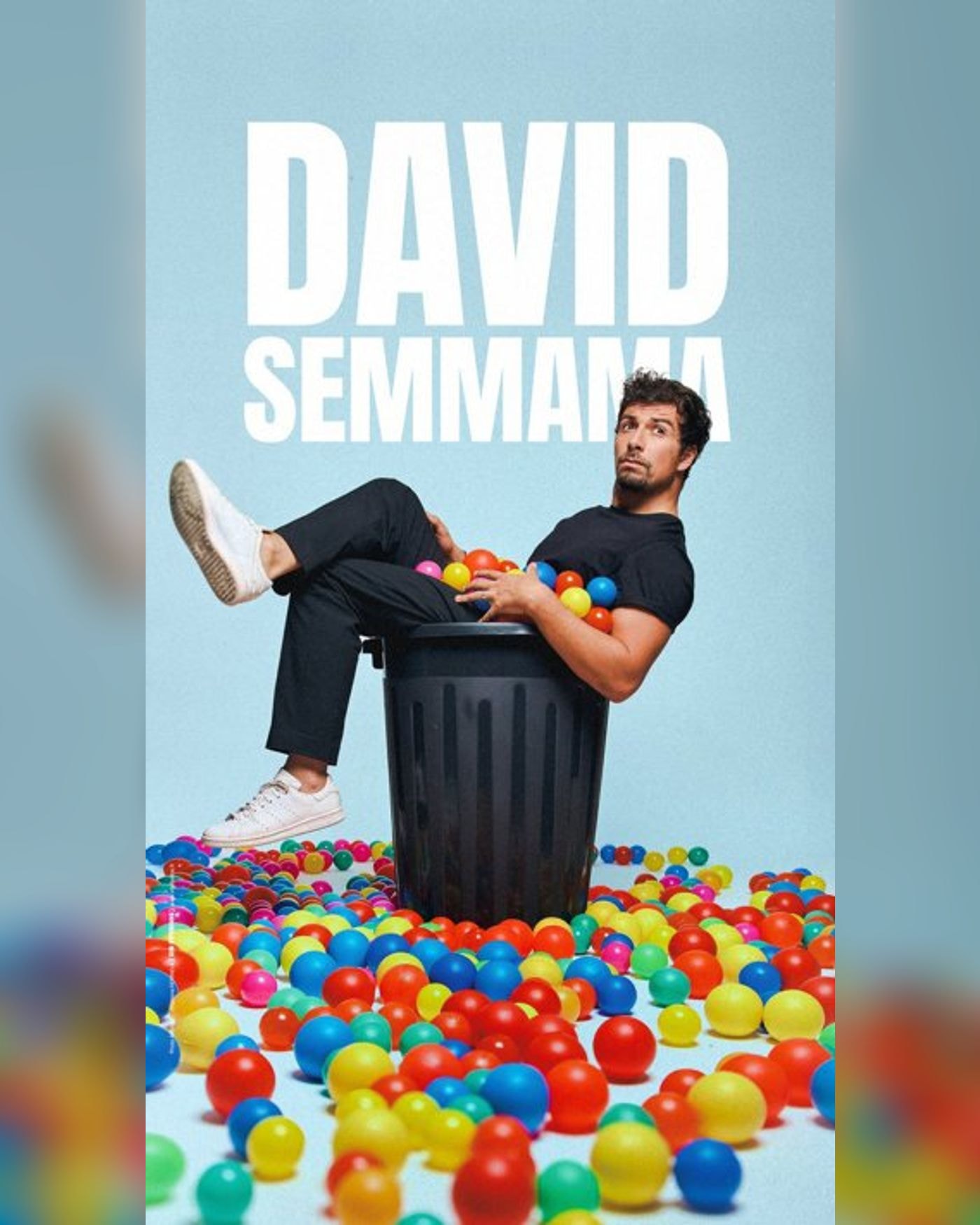 Cartel del espectáculo David Semmama, Le Solo