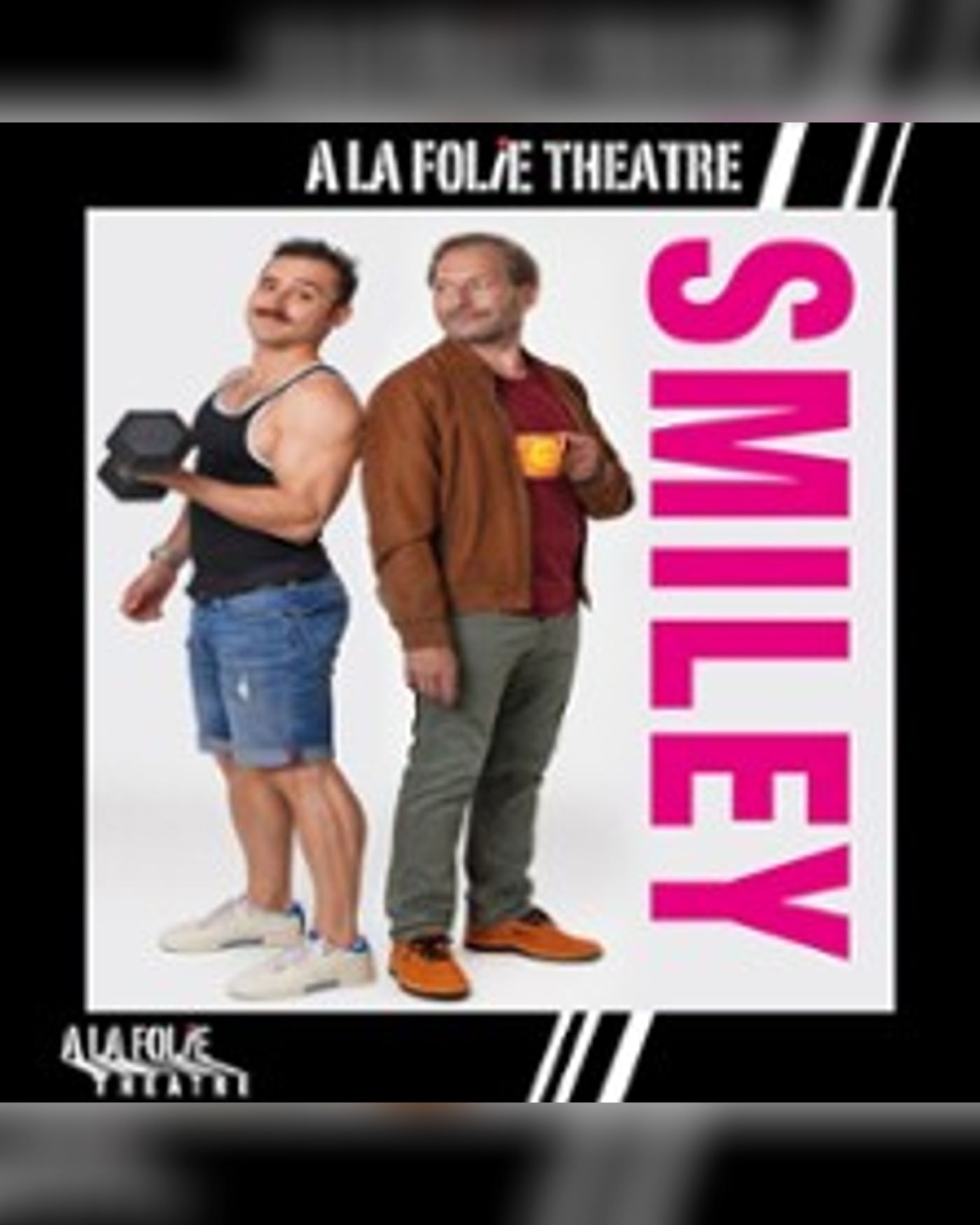Affiche de l’Aufführung Smiley, A la Folie Théâtre